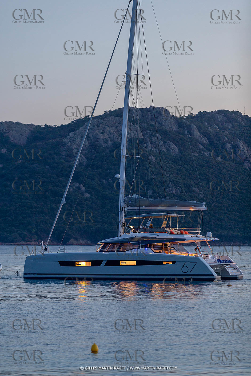 30 08 2018, Porto Vecchio (FRA, South Corsica) Chantier Fountaine-Pajot, Alegria 67