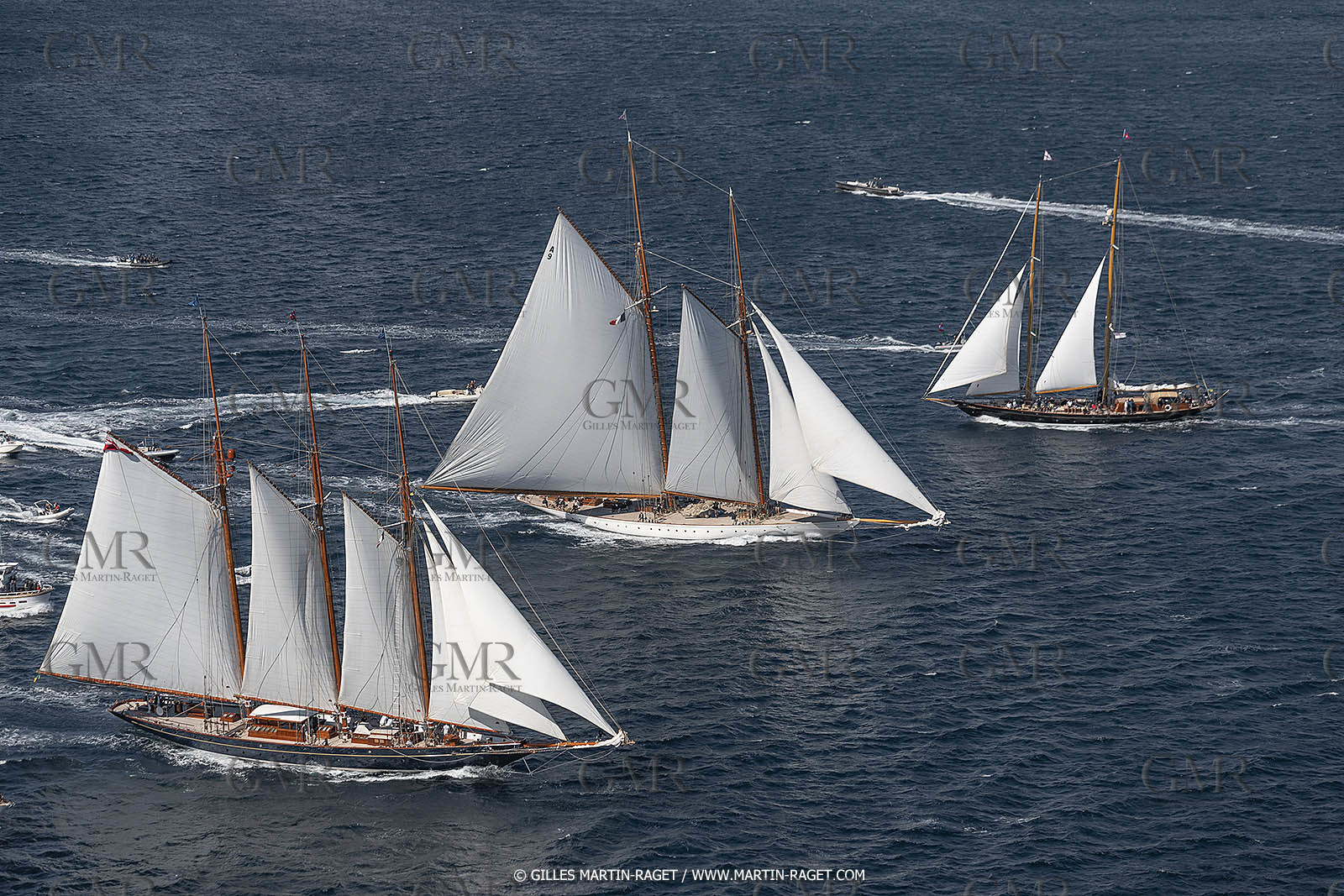 28 09 2022? Saint-Tropez,(FRA,83), Les Voiles de Saint-Tropez 2022 Régate N° 2 poup les modernes, navigation libre pour les grandes goélettes