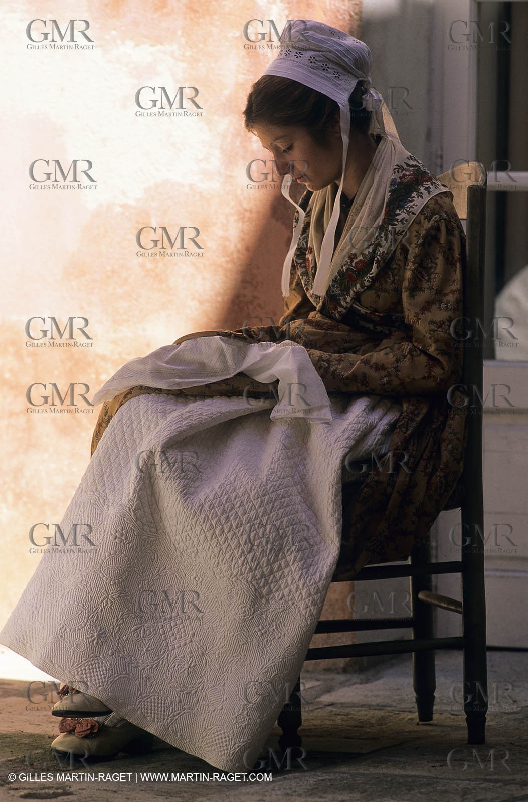 Boutis - Piqués - costumes provençaux - Musée Souleïado - Tarascon (Fra,13)