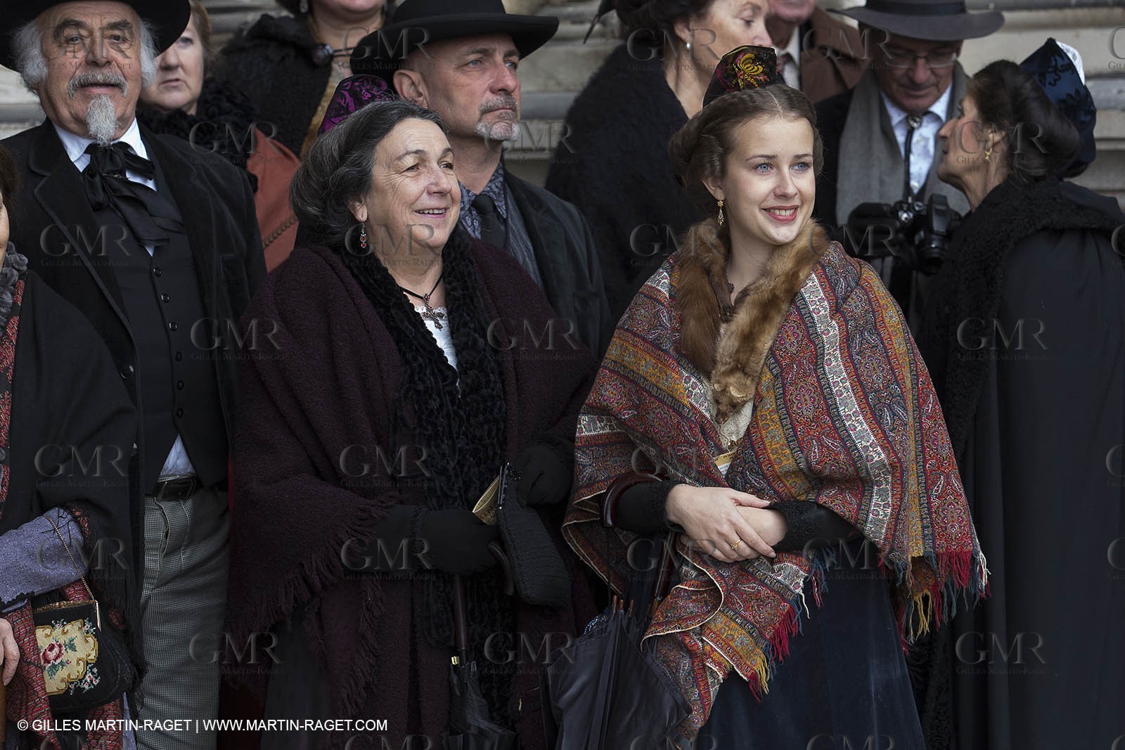 13 01 2012 - Marseille (FRA,13), Opening week-end for MP 2013, European capital of Culture, Traditional costumes from Provence