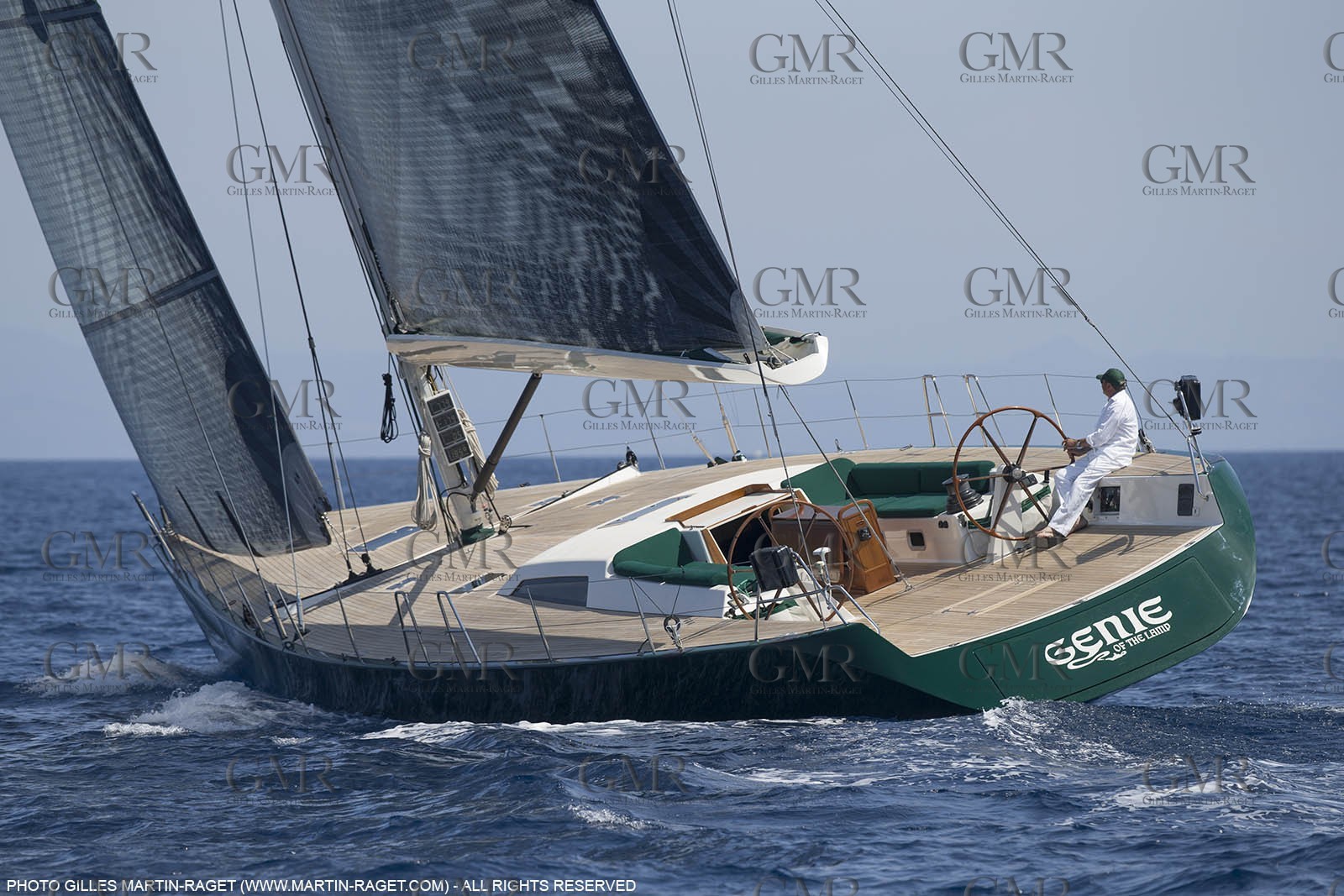 25 06 2015, Saint Tropez (FRA,83) , Sailing, Super yachts, Wally, Genie of The Lamp