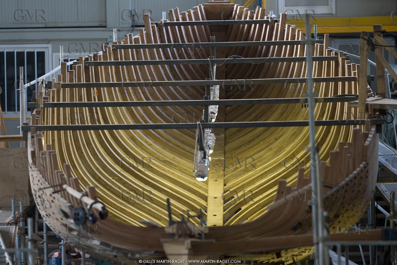 27 11 2007 - La Ciotat (FRA, 13) - Mariska refit at Charpentiers Réunis boatyard