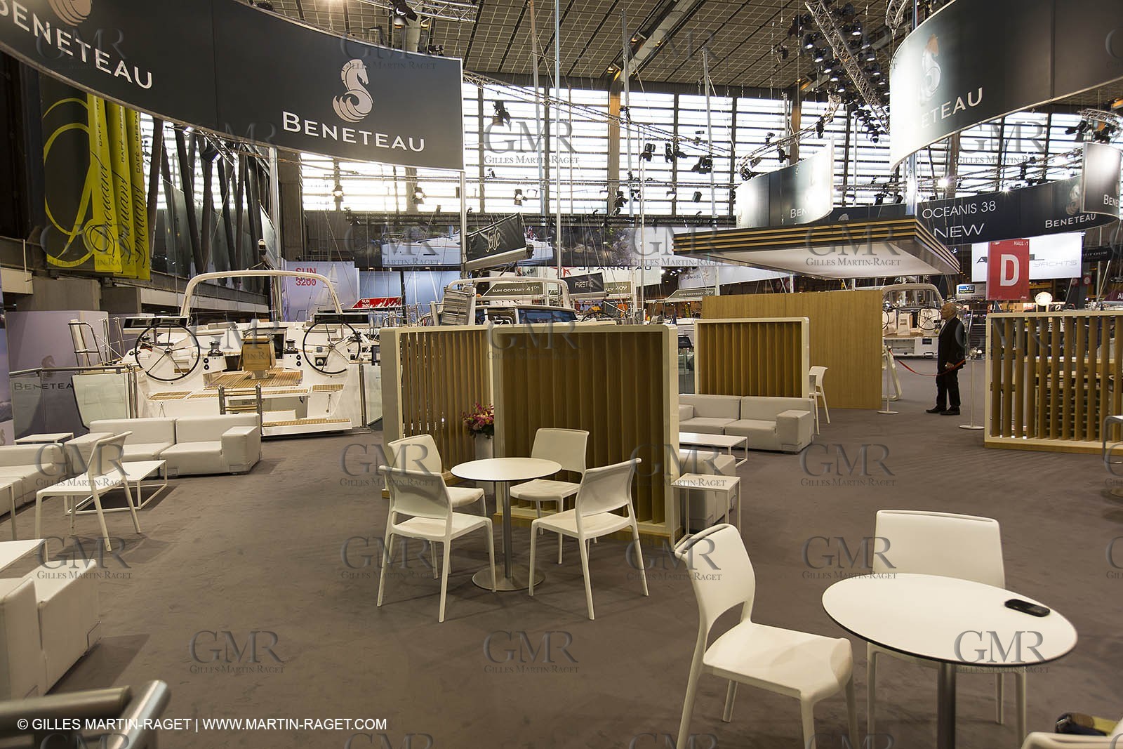 10 12 2013 - Paris (FRA,75) - Salon Nautique de Paris - Stand Beneteau