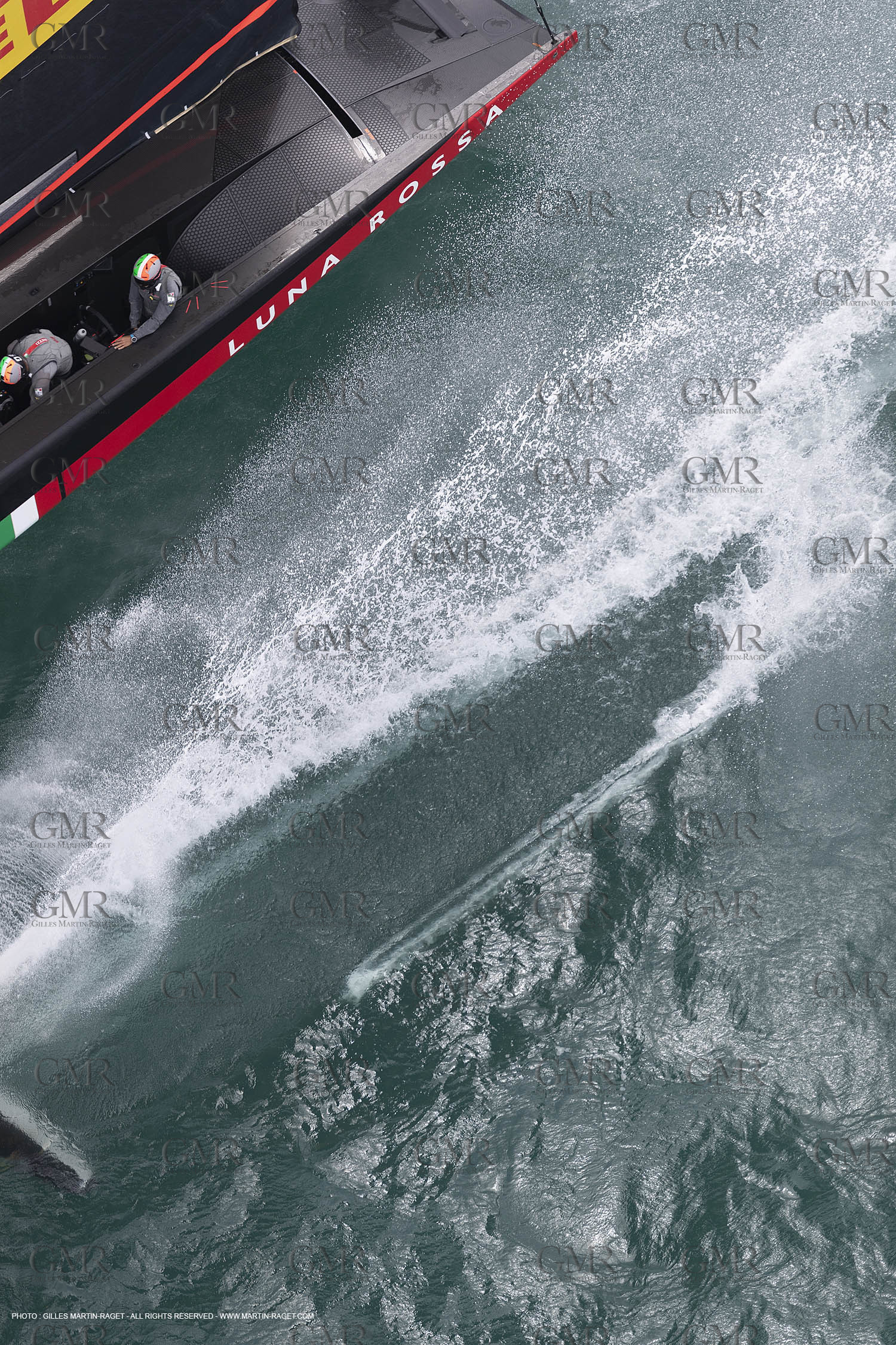 10 12 2020 - Auckland (NZL) - 36th America's Cup - Practice Sessions - Day 2 -Luna Rossa Prada Pirelli Team