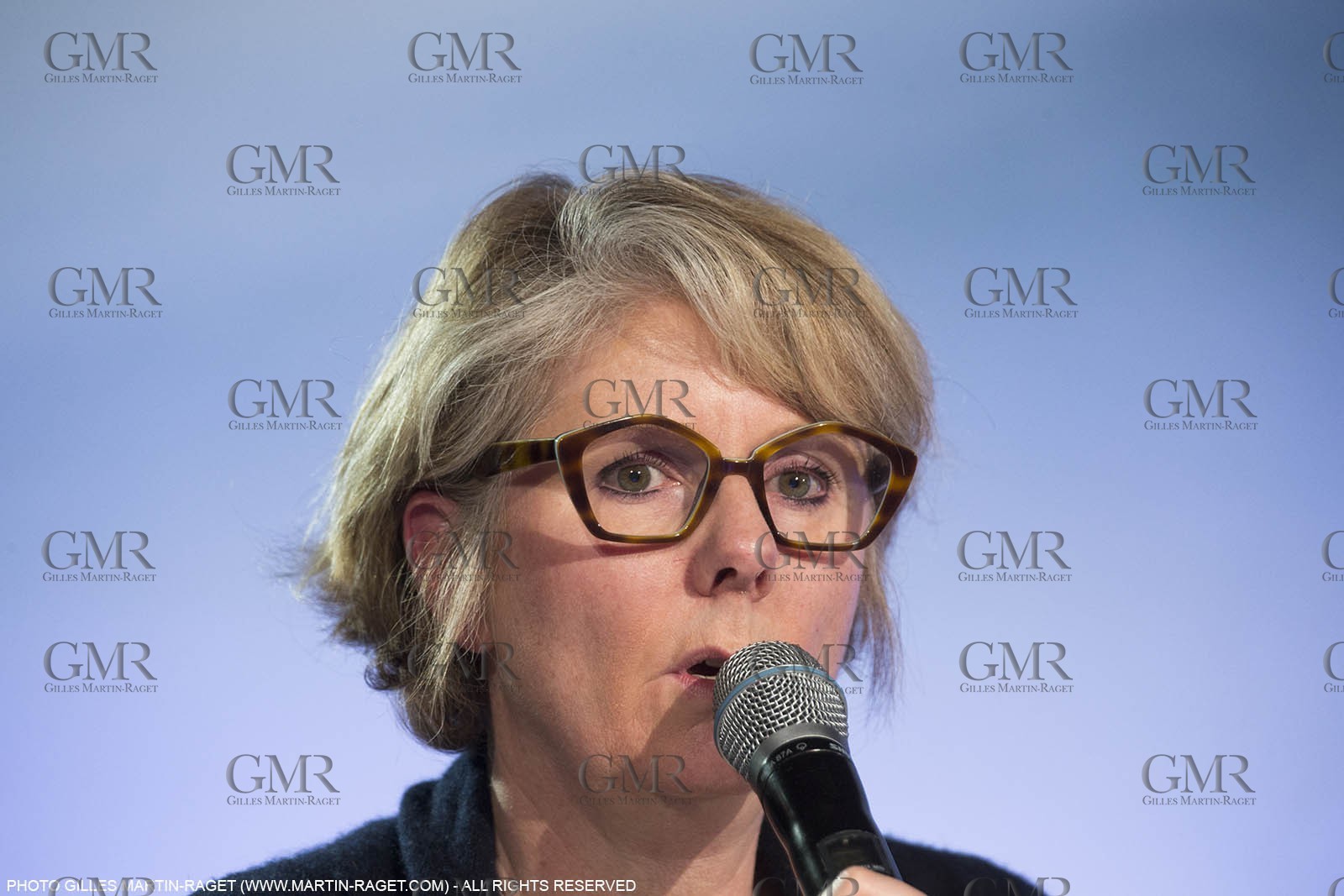 03 02 2016, Paris (FRA), 2016-17 Vendee Globe, Press conference and skippers presentation, Patricia Brochard, Sodebo CHairman