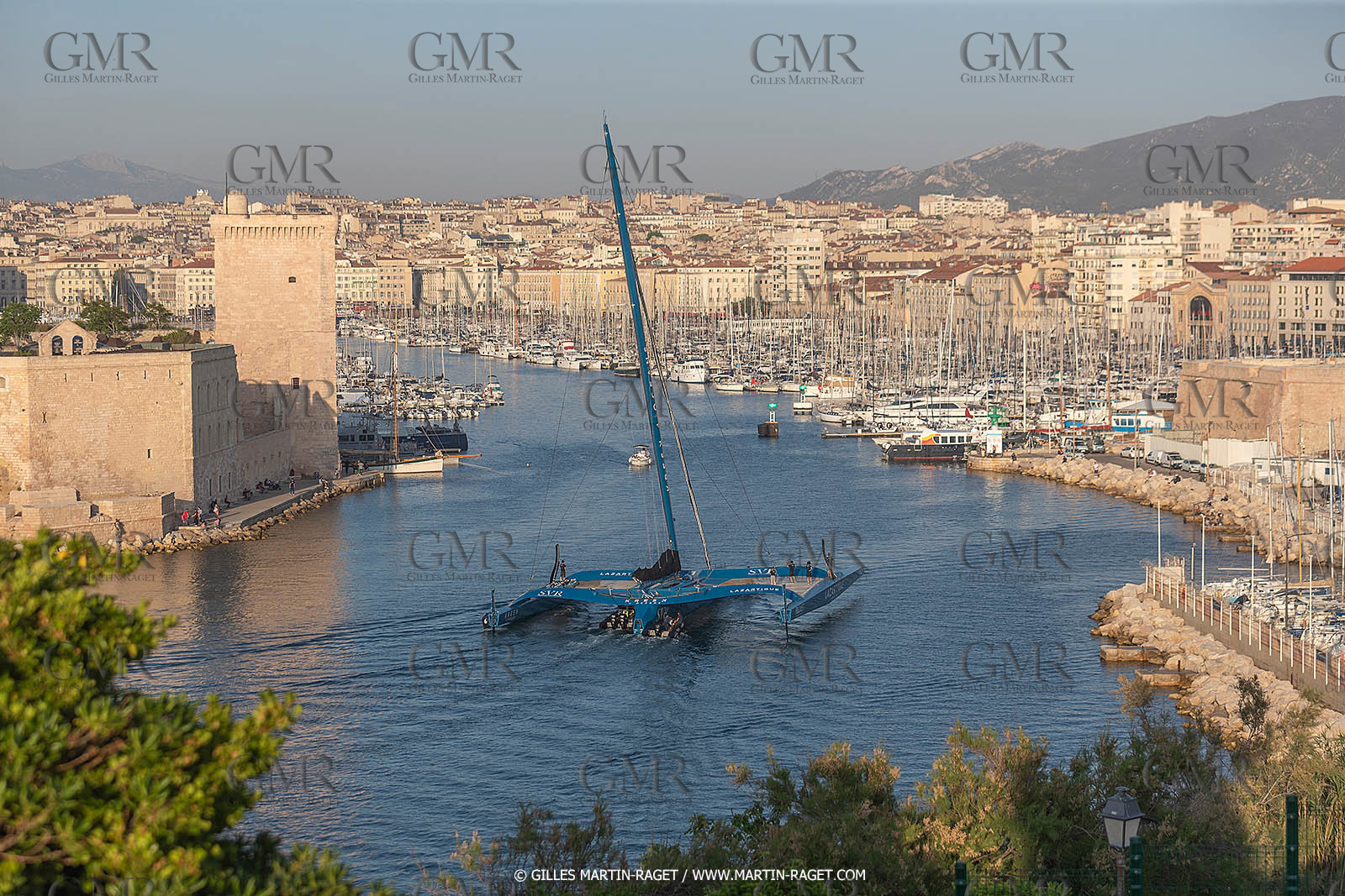 17 05 2022, Marseille (FRA), Arrivée du trimaran Ultim SVR LAZARTIGUE à Marseille