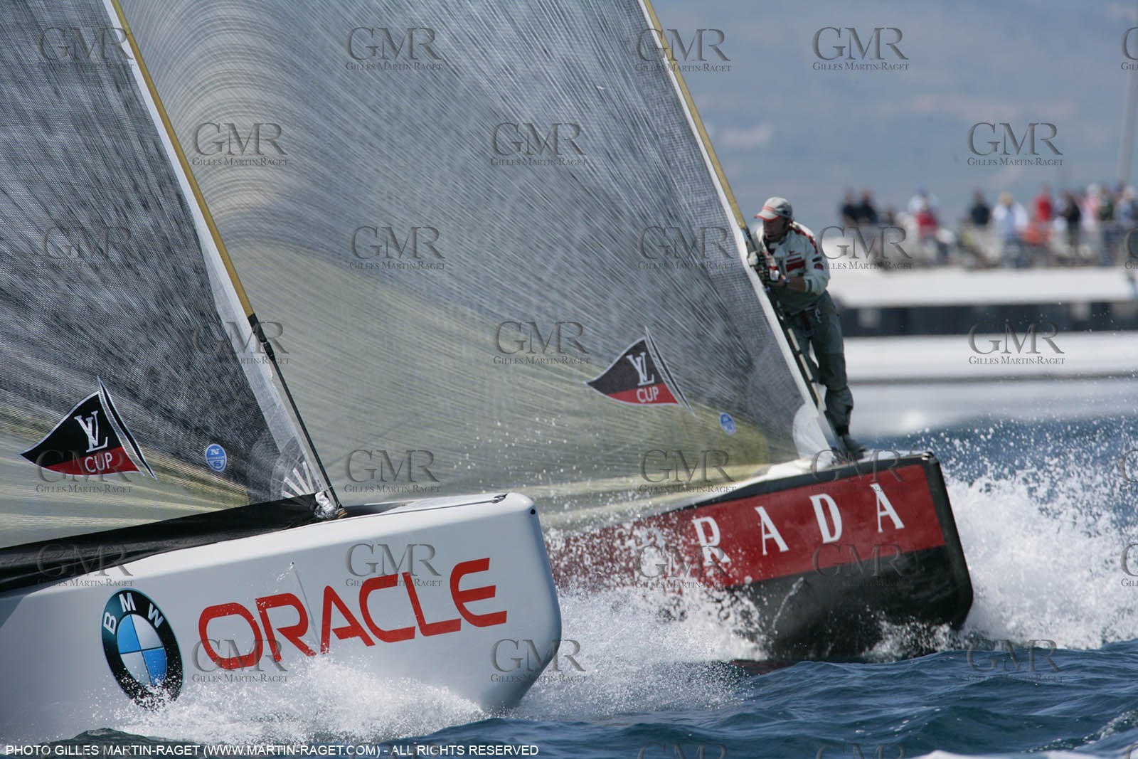 15 05 2007-Valencia (Spain)- 32nd America's Cup - Louis Vuitton Cup - Semi-final - Day 2 - BMW ORACLE racing