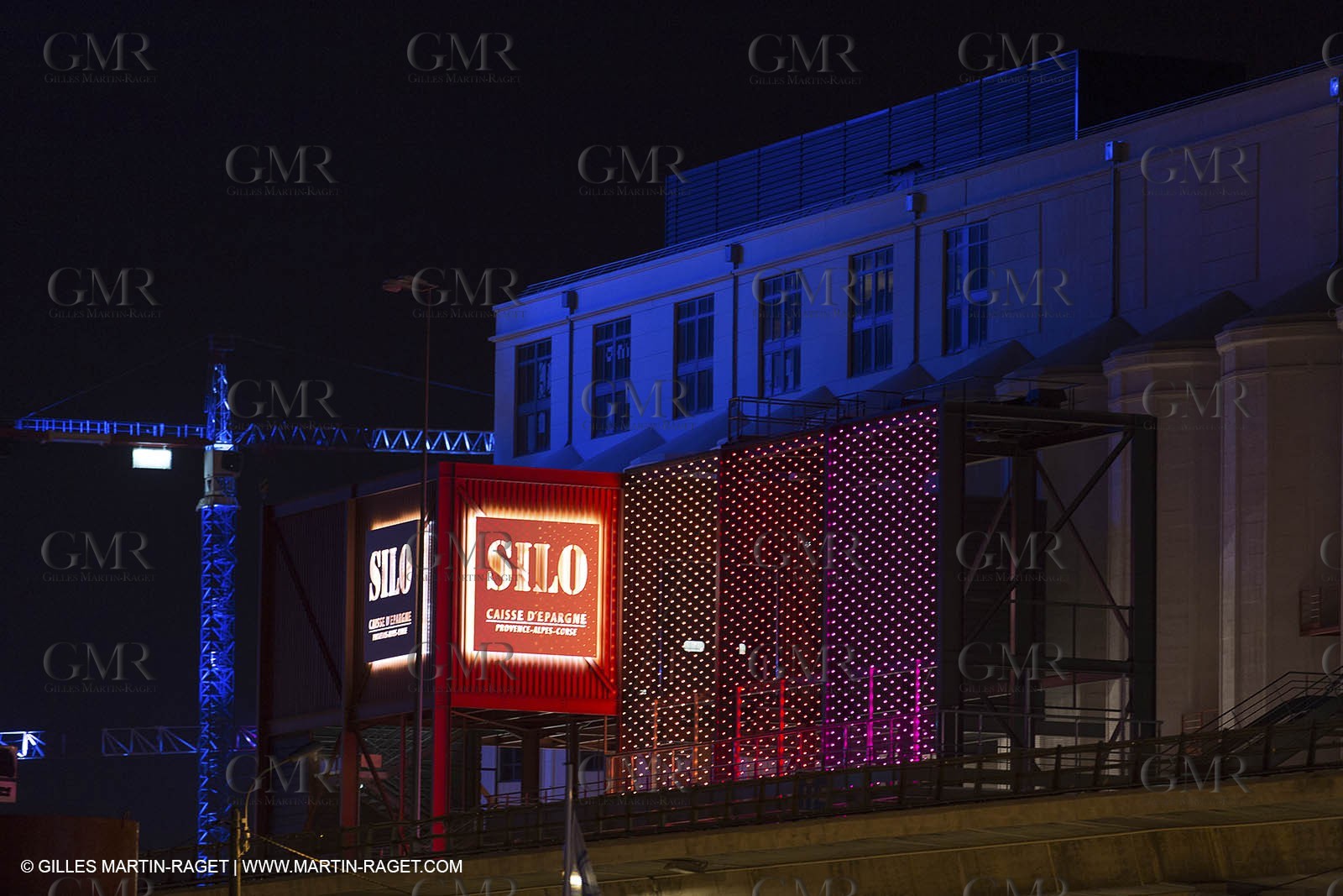 18 11 2012, Marseille (FRA,13), Le silo d'Arenc, (bureaux et salle de spectacle