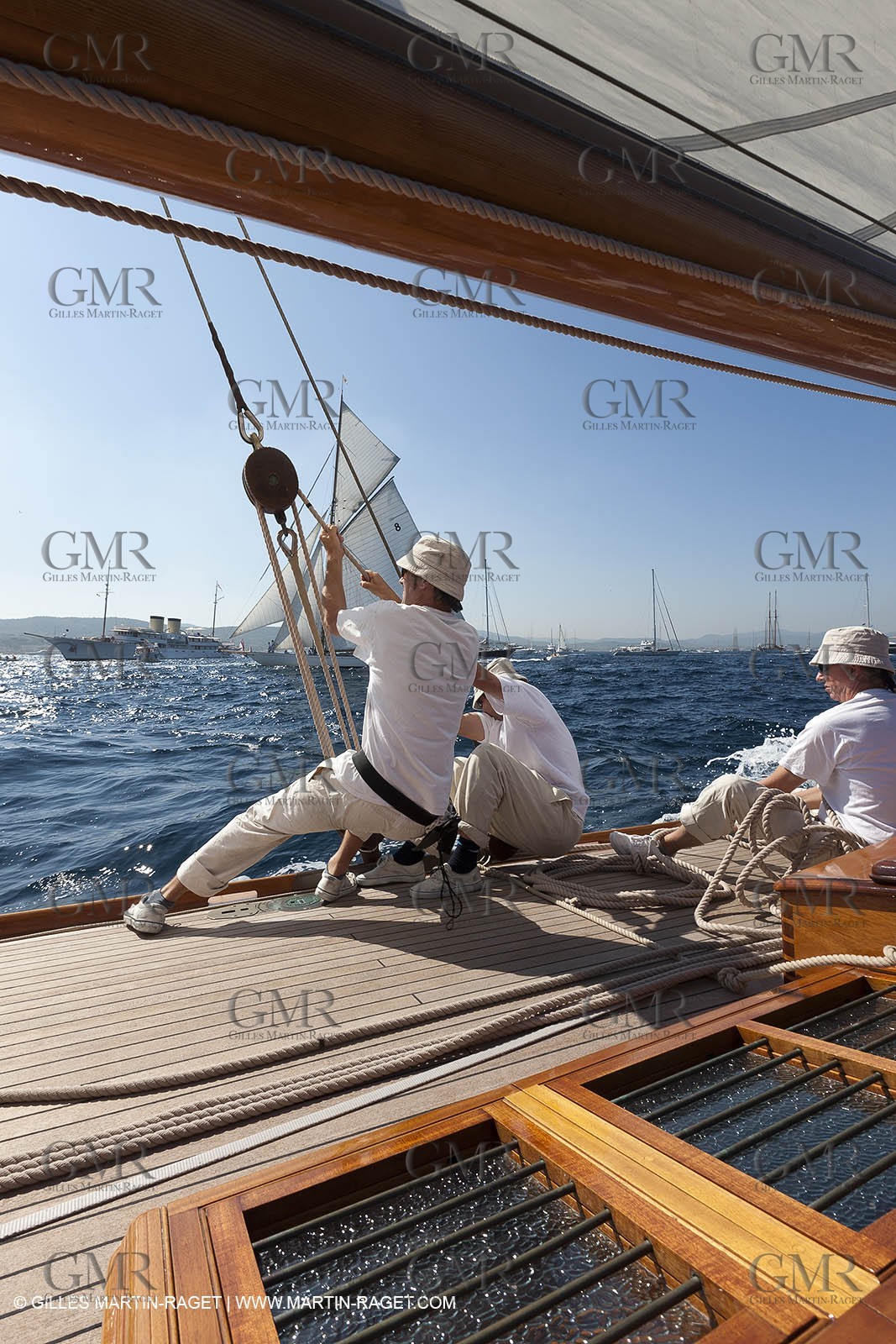 01 10 2011 - Saint Tropez (FRA,13) - Voiles de Saint Tropez 2011 - Classic Yachts - Day 5 - Onboard Mariquita