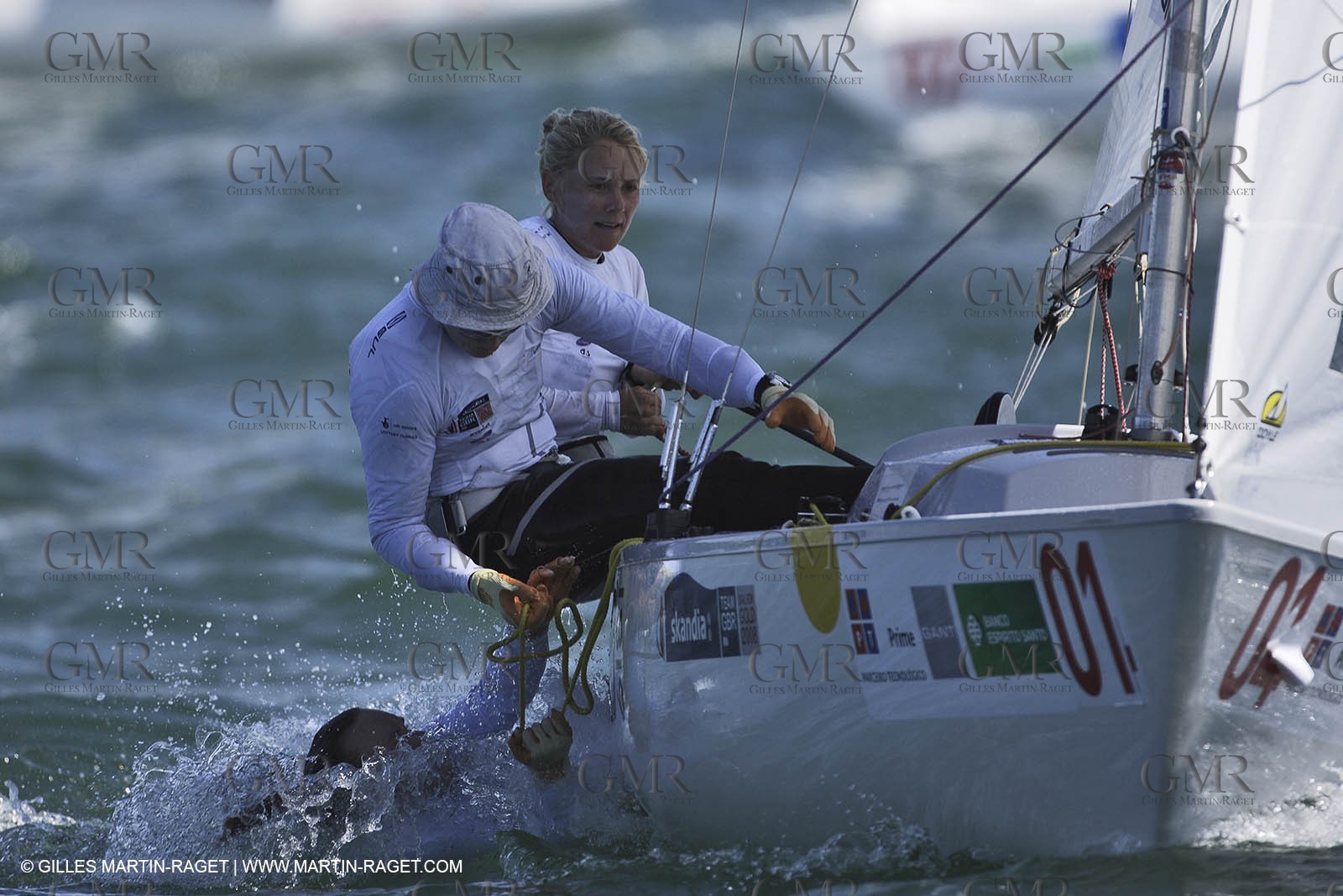 11-05-07 - ISAF SAILING WORLD CHAMPIONSHIPS - CASCAIS 2007 - DAY 8 - Yingling - Medal race - Ayton - Webb - Wilson