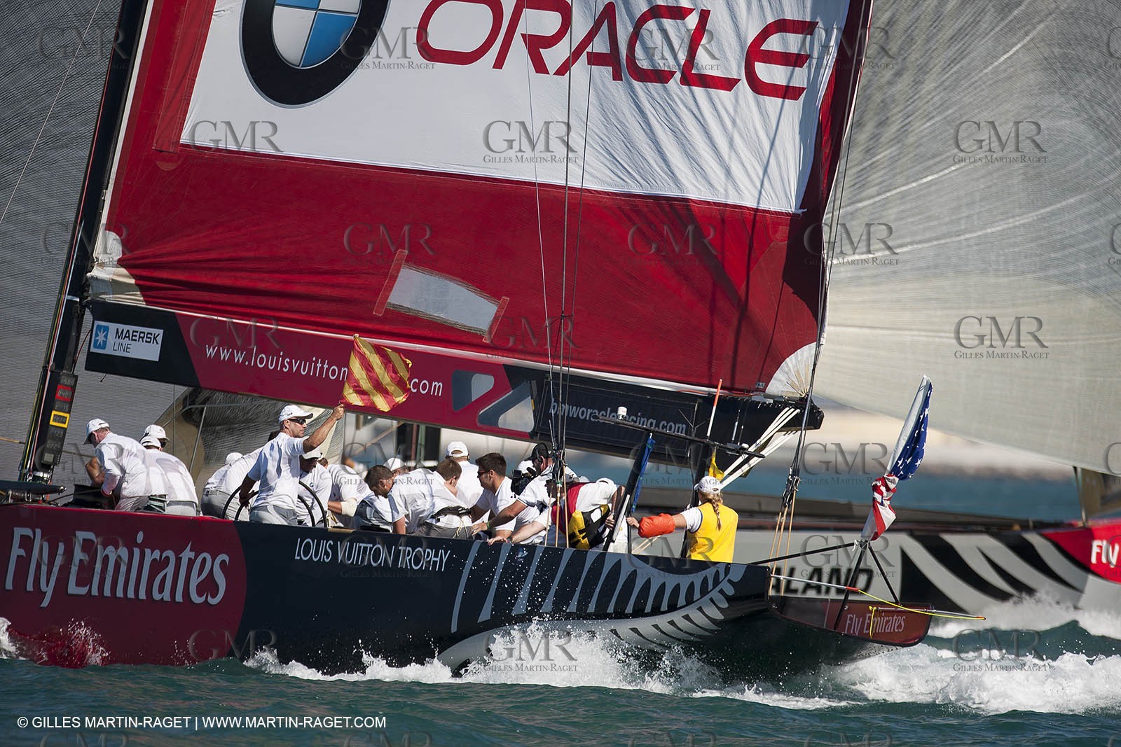 19 11 2010 - Dubai (UAE) - Dubai Louis Vuitton Trophy - Round 2 -  BMW ORACLE Racing Vs Synergy