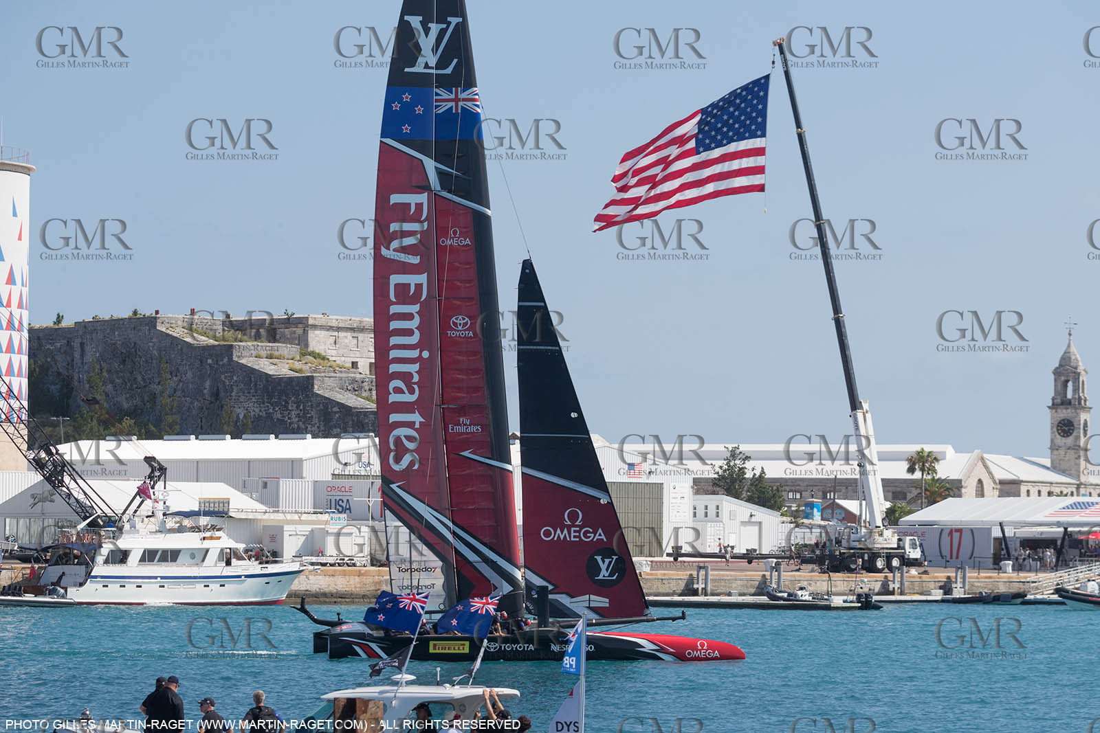 17 06 2017 - Bermuda (BDA) - 35th America's Cup 2017 - 35th America's Cup Match Presented by Louis Vuitton, Race day 1