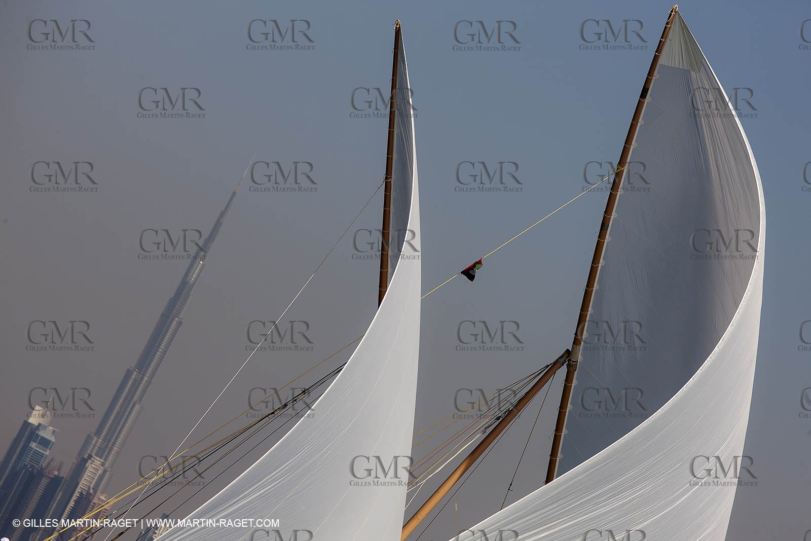 20 11 2010 - Dubai (UAE) - Dubai Louis Vuitton Trophy - Traditionnal dhow races for competing teams