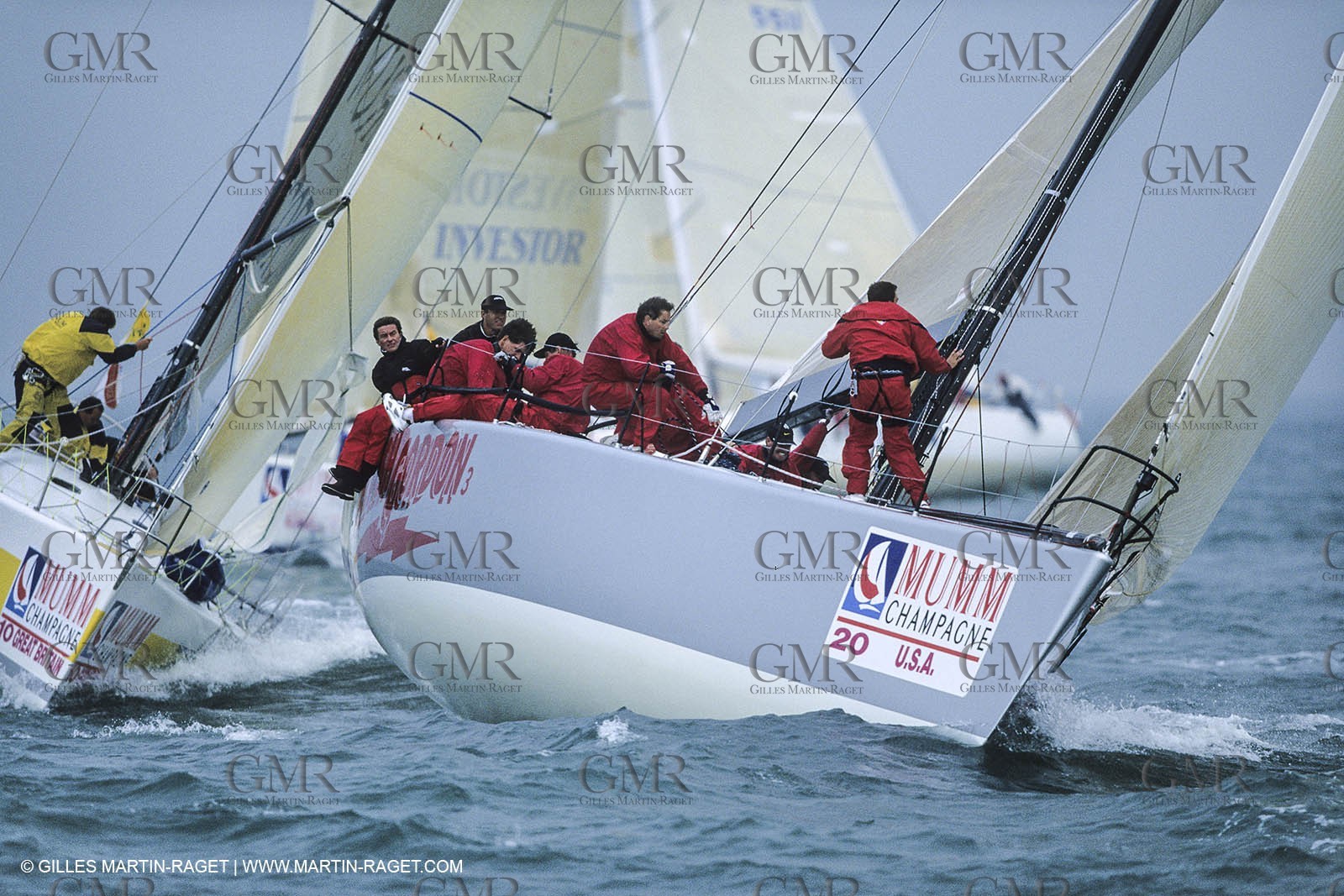 Sailing, Yacht Racing, Admiral's Cup, Cowes Week, Cowes (UK, IOW)