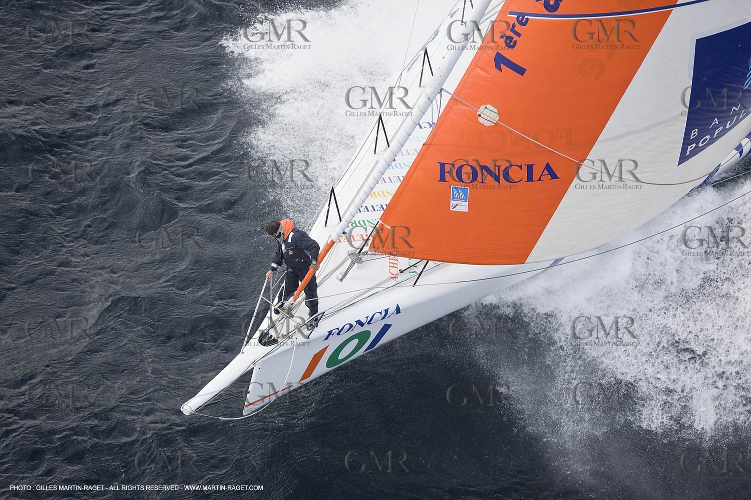 02 10 2008 - Lorient (FRA,56) - Vendée Globe 2008 - Foncia - Michel Desjoyeaux