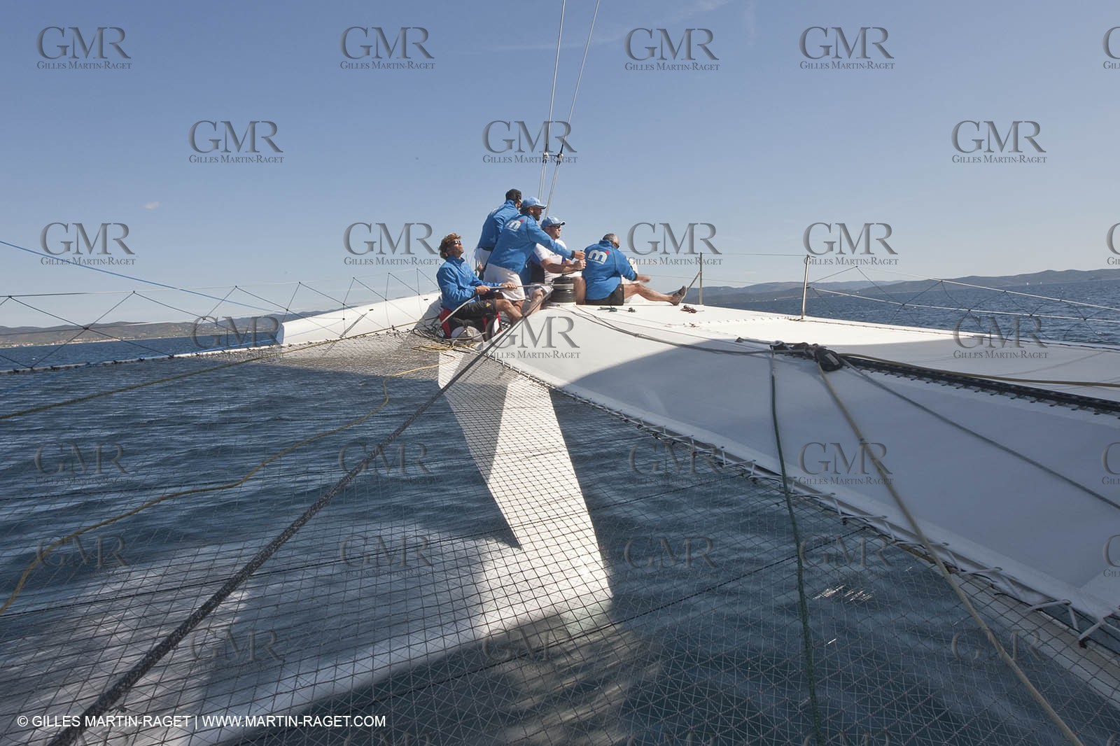 05 09 2009 - Hyères (FRA, 83) Hydroptère beat the overal sailing speed record with a run at 51,36 knts ( subjet to ratification by WSSRC)