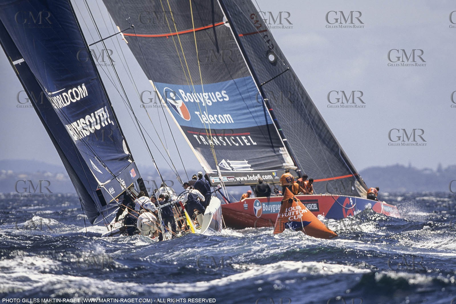 Yacht racing, 30th America's Cup 2000, Auckland (NZL), Le Défi, 6ème Sens