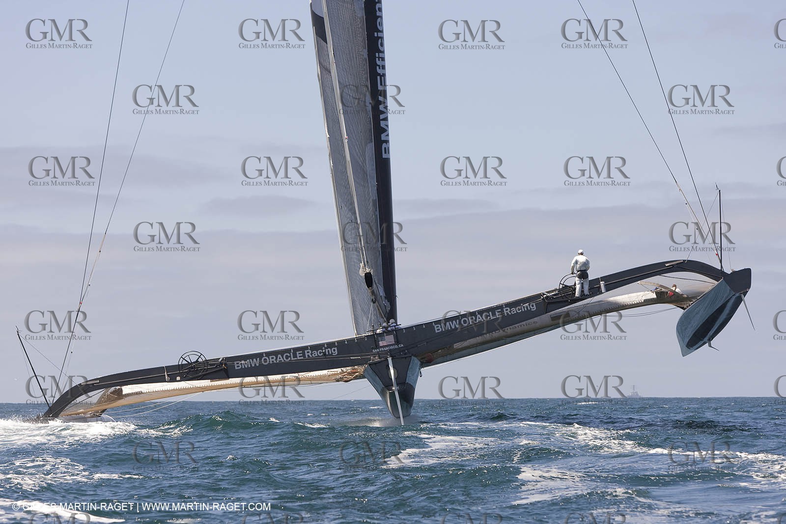 06 08 2009 - San Diego (USA,CA) - 33rd America's Cup - BMW ORACLE Racing - 90 ft Trimaran testings