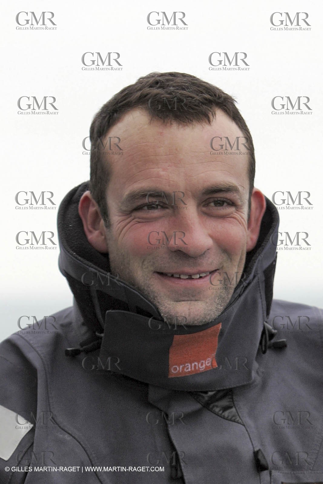 Trophée Jules Verne - Lorient - 30 12 04 - Orange II - Entraînement - A bord - Jean-Baptiste Epron