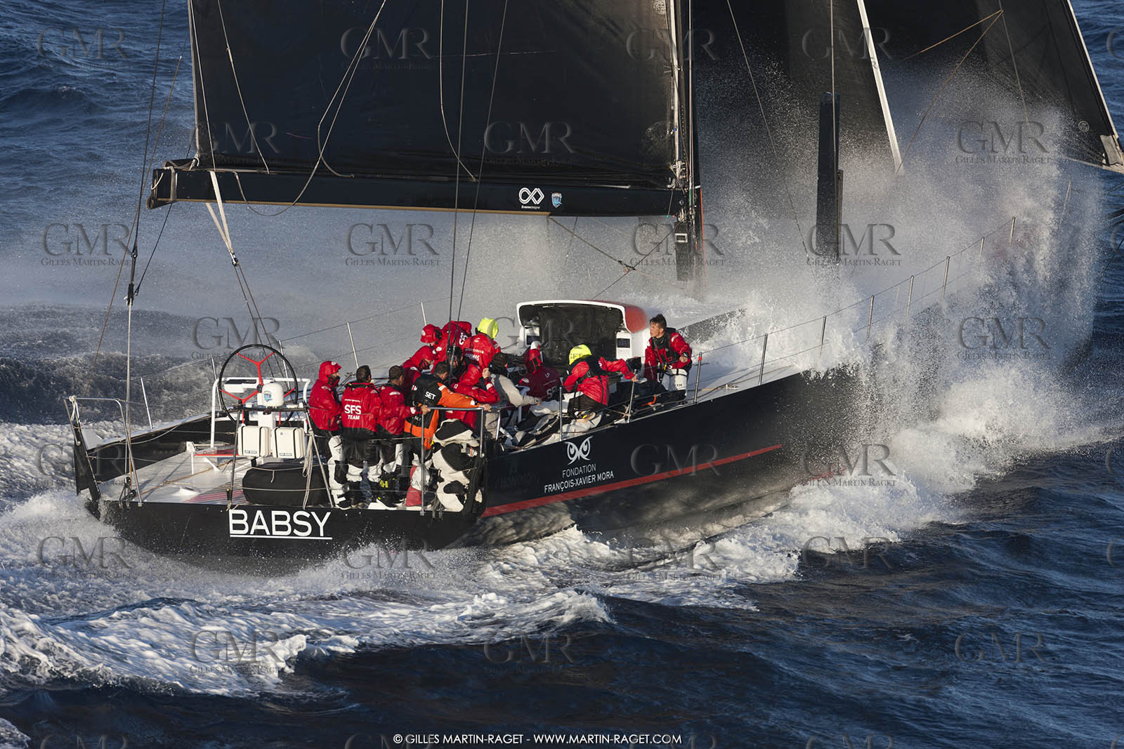 09 10 2017, Calvi (FRA,20), VOR 70 Babsy, Tentative de record autour de la Corse à la voile, skipper Franck Cammas