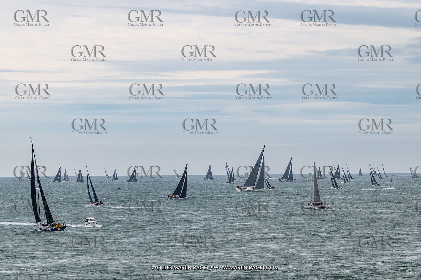 26 07 2025, Cowes (UK, IOW), Admiral's Cup 2025, Rolex Fastnet Race start,