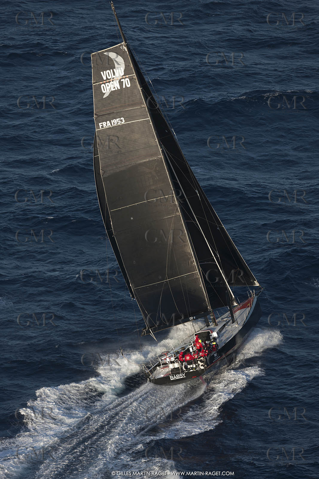 09 10 2017, Calvi (FRA,20), VOR 70 Babsy, Tentative de record autour de la Corse à la voile, skipper Franck Cammas