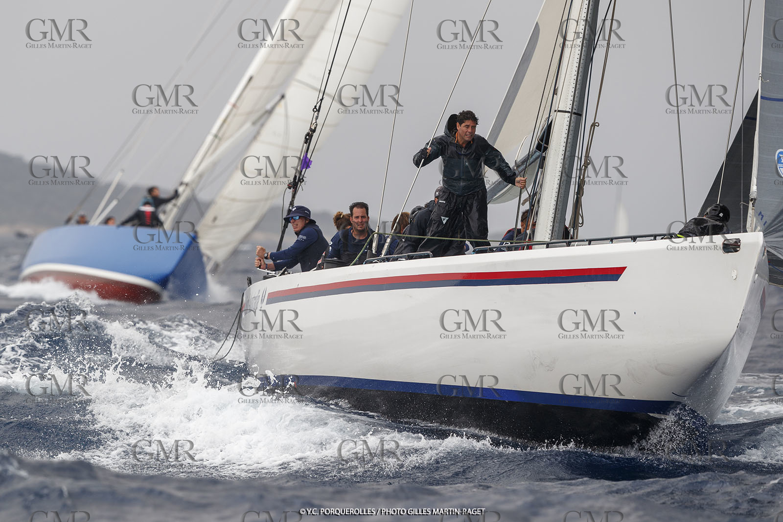 19 06 2024, Porquerolles Island (FRA), Championnat du monde des 12 m JI 2024, Race Day 1