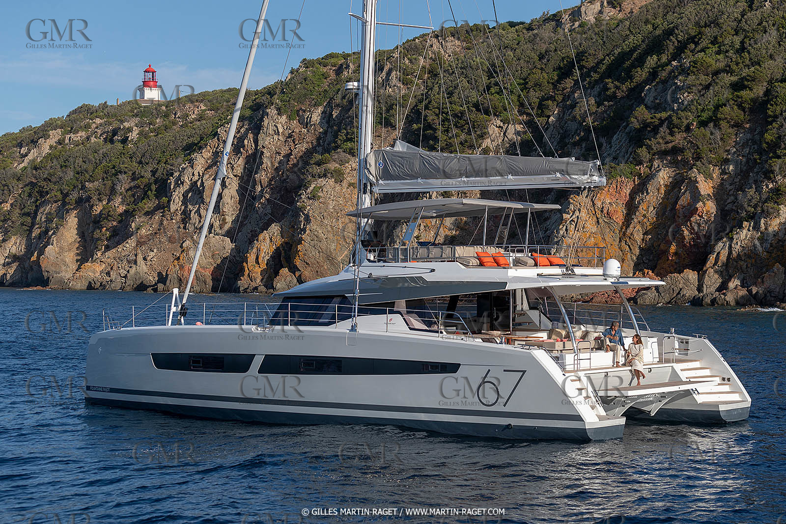 30 08 2018, Porto Vecchio (FRA, South Corsica) Chantier Fountaine-Pajot, Alegria 67