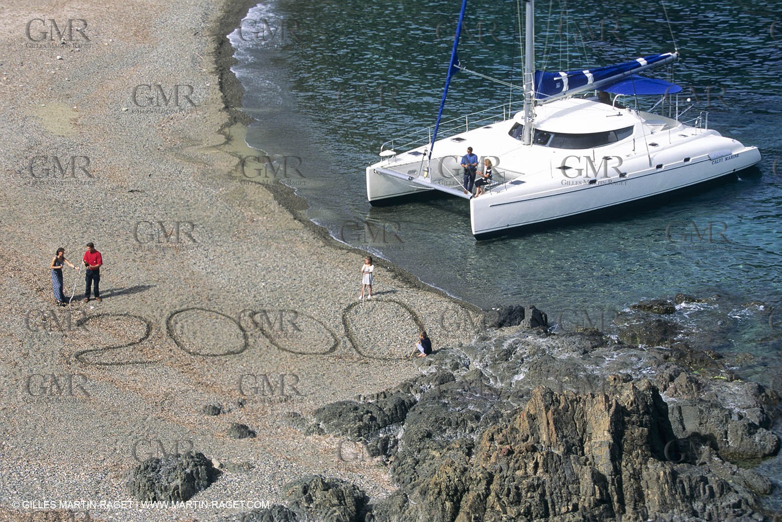 sailing - Cruising - Multihull at the mooring