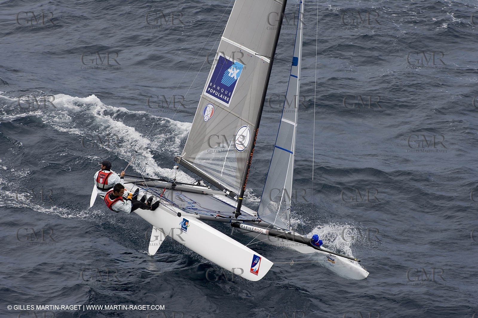 26 04 2007 - 2007 Semaine Olympique Française - Hyères (South of France) - Day 5 - Team France - Tornado - BESSON-JARLEGAN