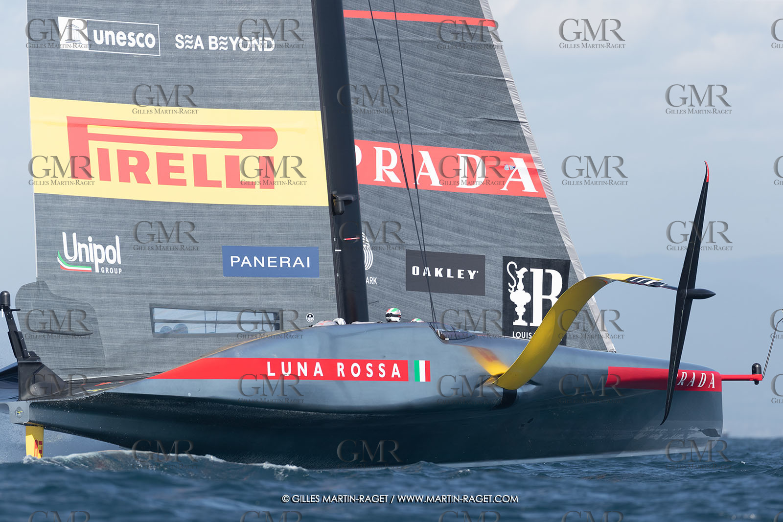 26 09 2024, Barcelona (ESP), 37th America's Cup, Louis Vuitton Cup Final, Race Day 1