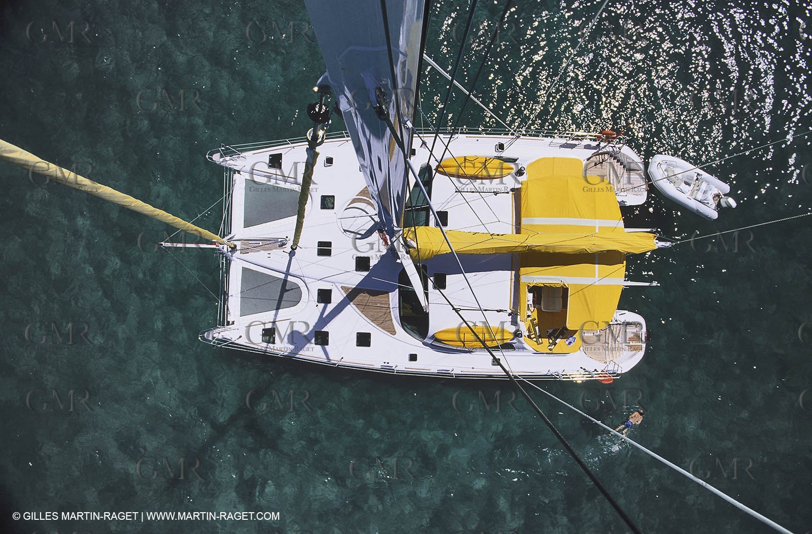 Cruising multihull mooring