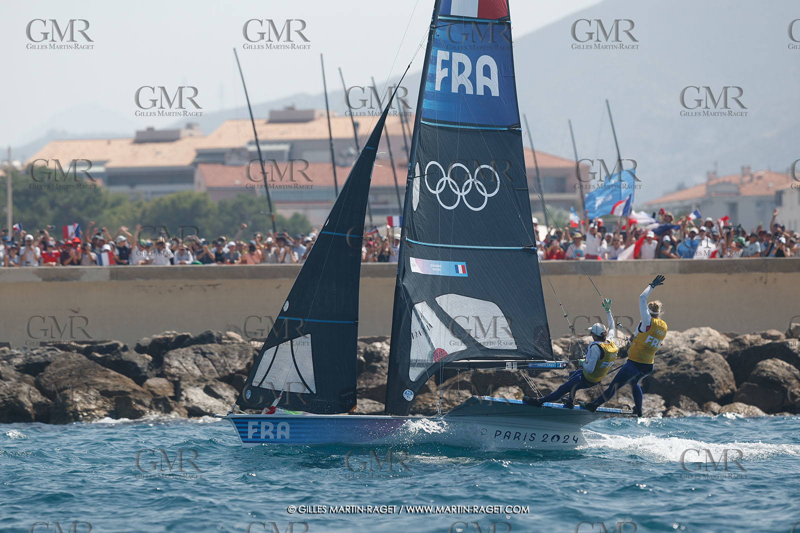 02 08 2024, Marseille (FRA), Paris 2024 Olympic Games, Sailing, Race Day 5,