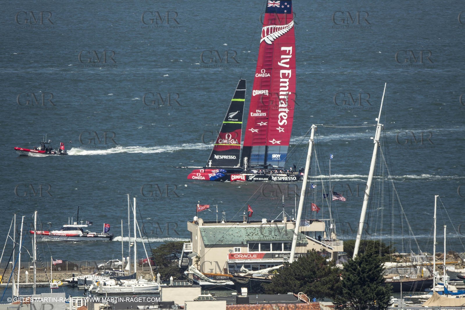 05 09 2013 - San Francisco (USA,CA) - 34th America's Cup - Final Match - Training