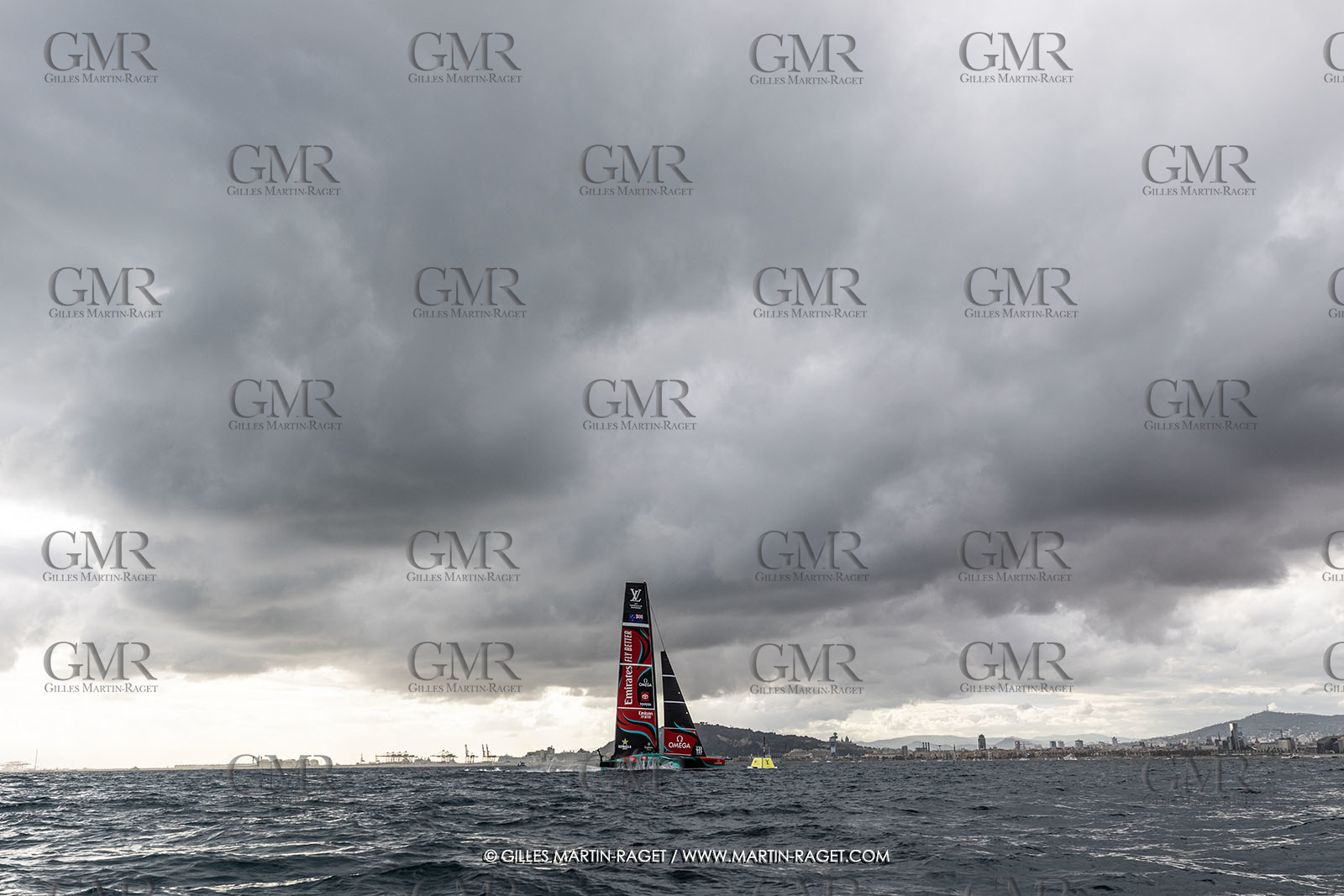 12:10 2024, Barcelona (ESP), Louis Vuitton 37th America's Cup, Final Match, Race Day 1, Race 2