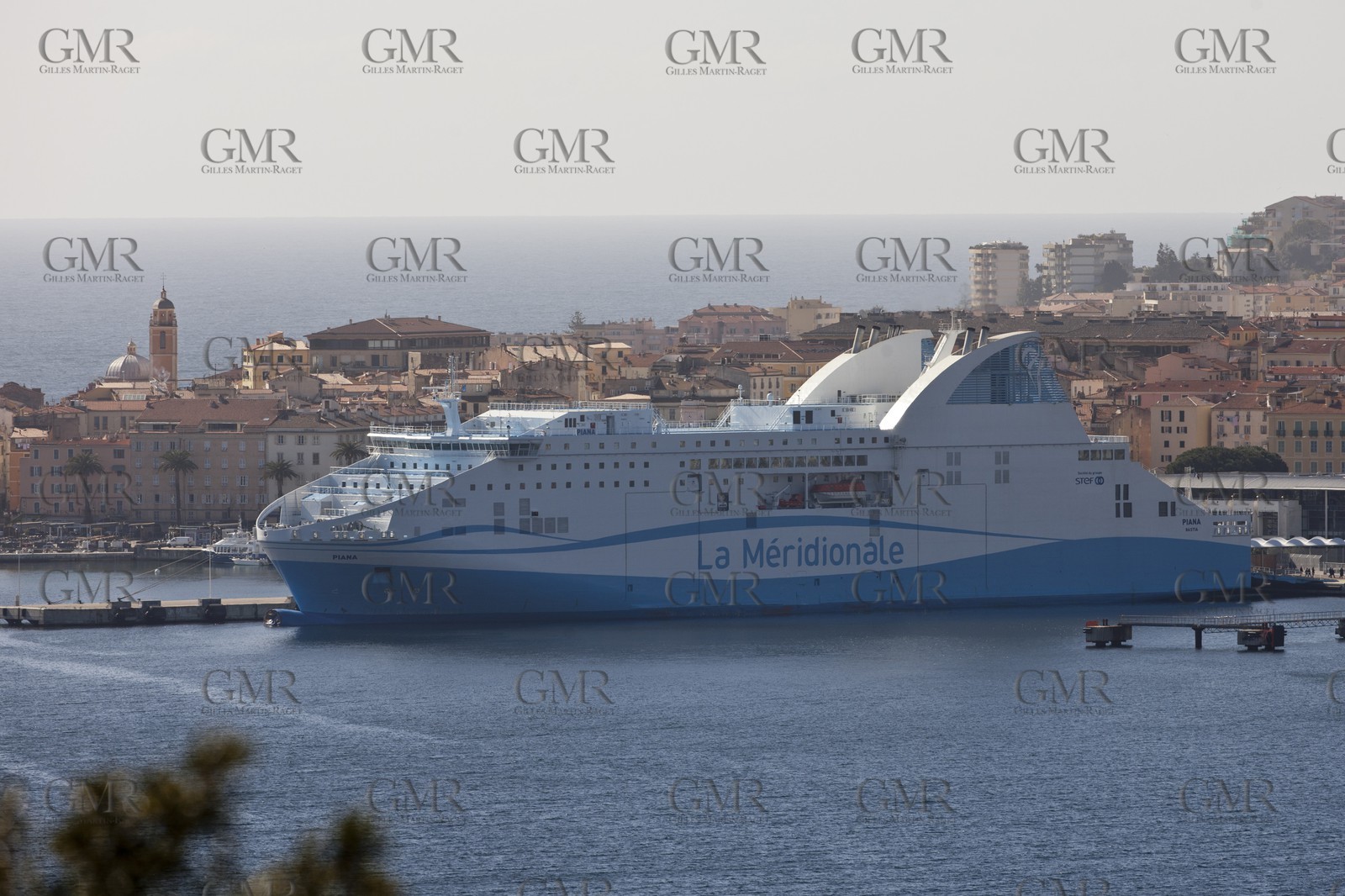 16 02 2012 - Ajaccio (FRA, Corse) -  La Méridionale shipping company- Piana at Ajaccio