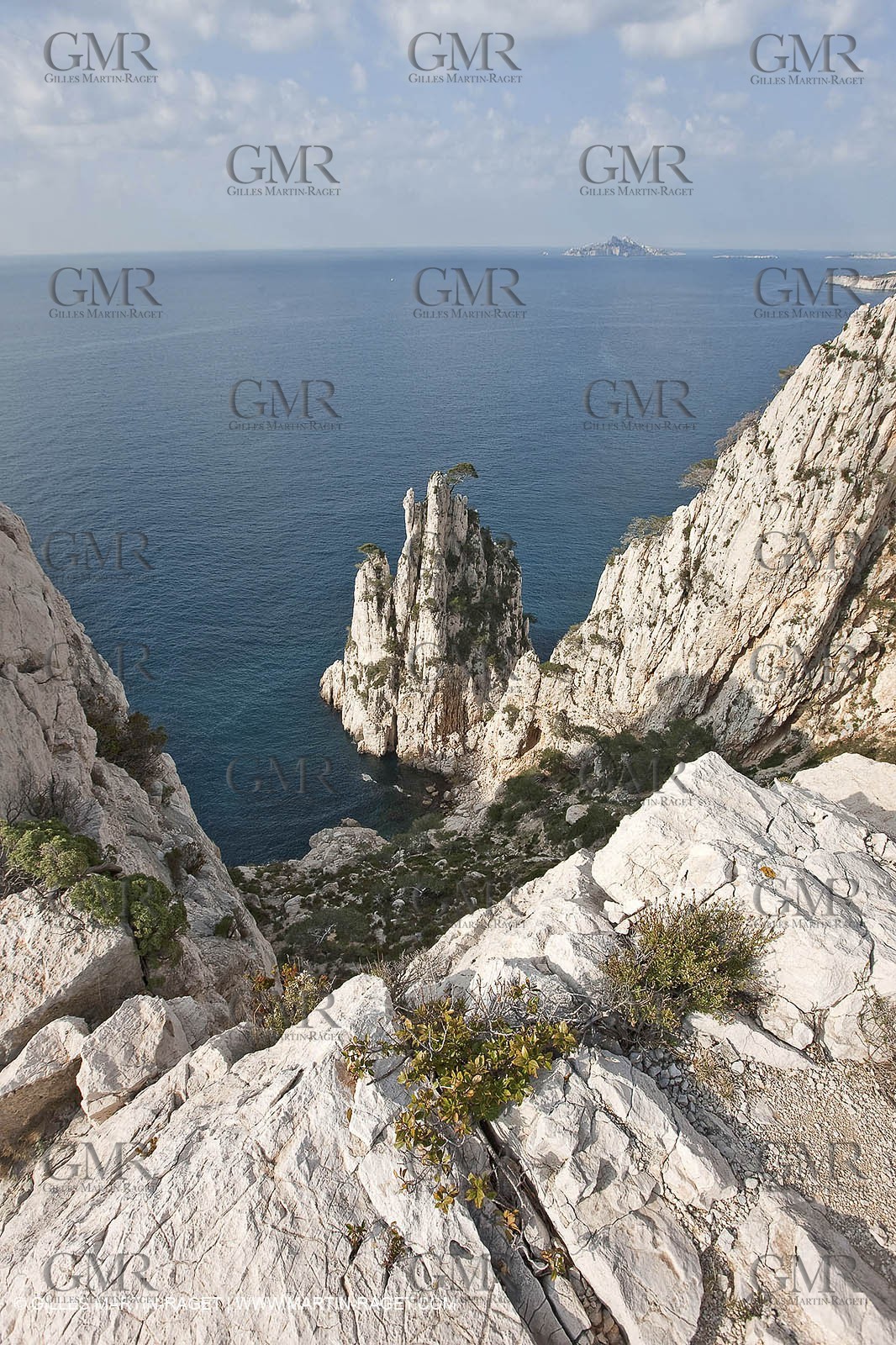 20 03 2009 - Marseille (FRA, 13) - Les Calanques - Pic de l'Eissadon and devenson cliffs
