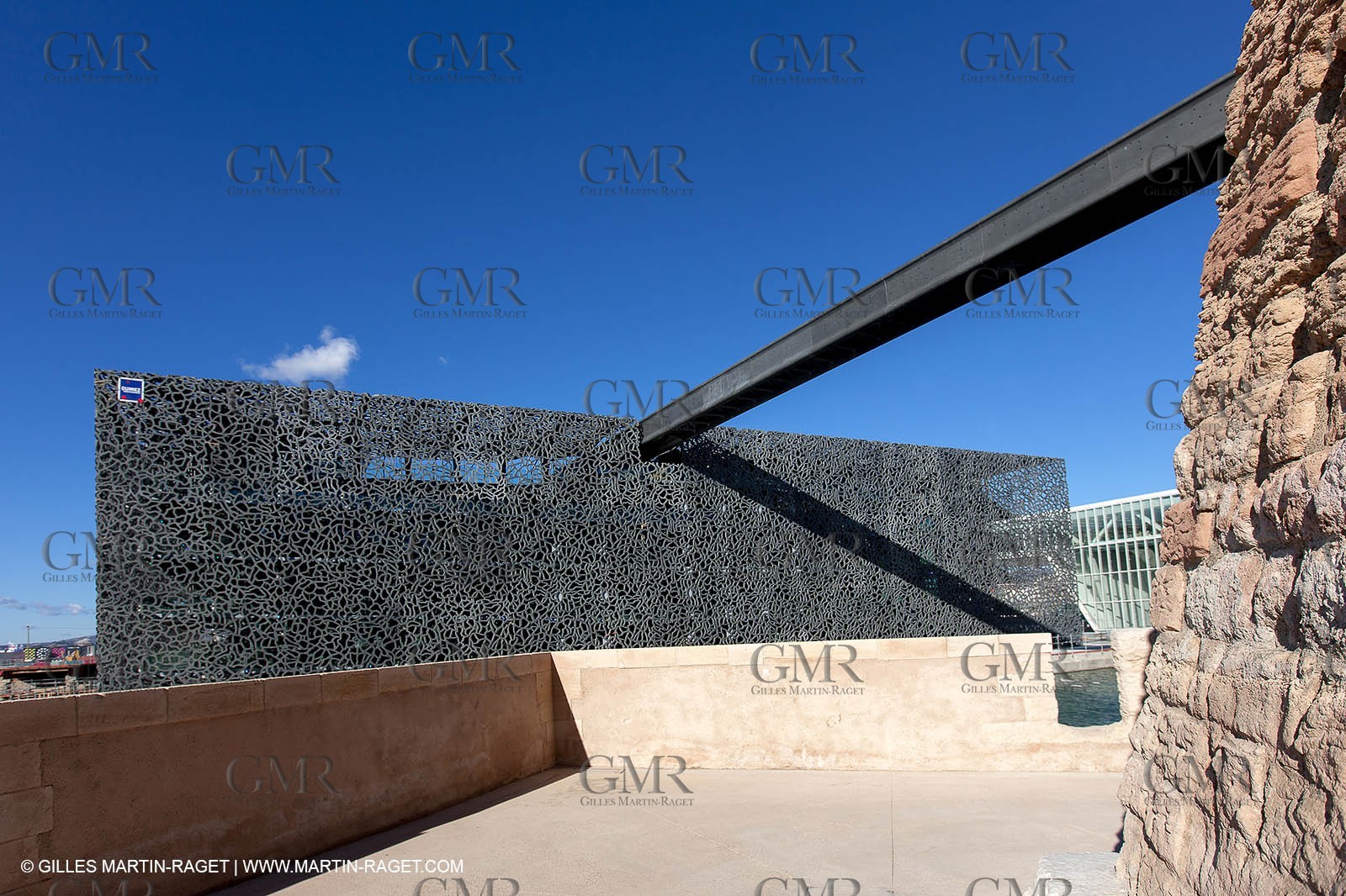 11 01 2013 - Marseille (FRA,13) - Marseille Provence 2013, European capital of Culture, J4 Esplanade, MUCEM Museum and Villa Mediterranée.