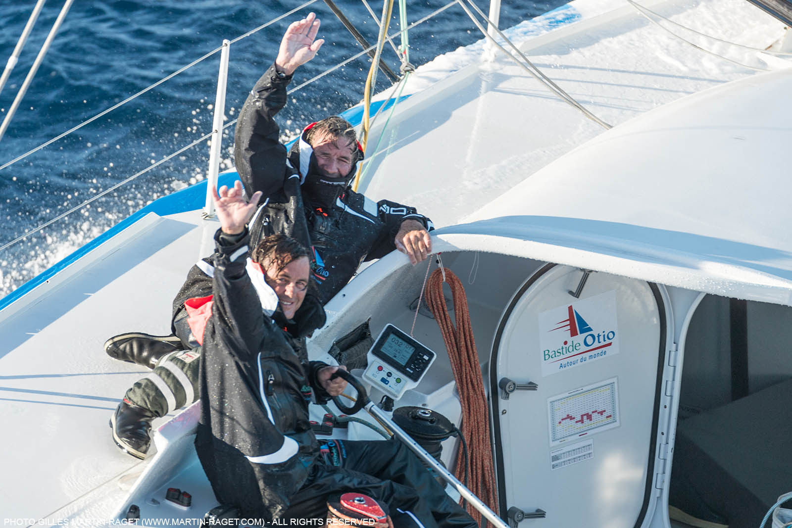 13 07 2017, Port Camargue (FRA,30), Transat Jacques Vabre 2017, Bastide Otio (Kito de Pavant, Yannick Bestaven), offshore trainings