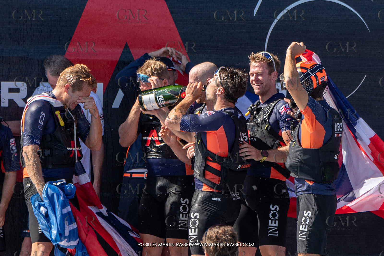 04 10 2024, Barcelona (ESP), 37th America's Cup, Louis Vuitton Cup Final, Race Day 7