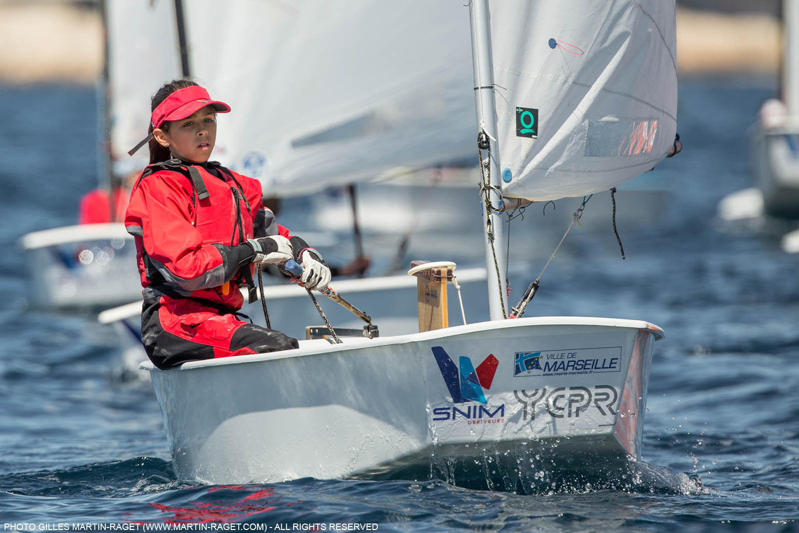 14 04 2016, Marseille (FRA,13), SNIM Dériveurs, Coupe Internationale de Printemps Optimist, Day 4