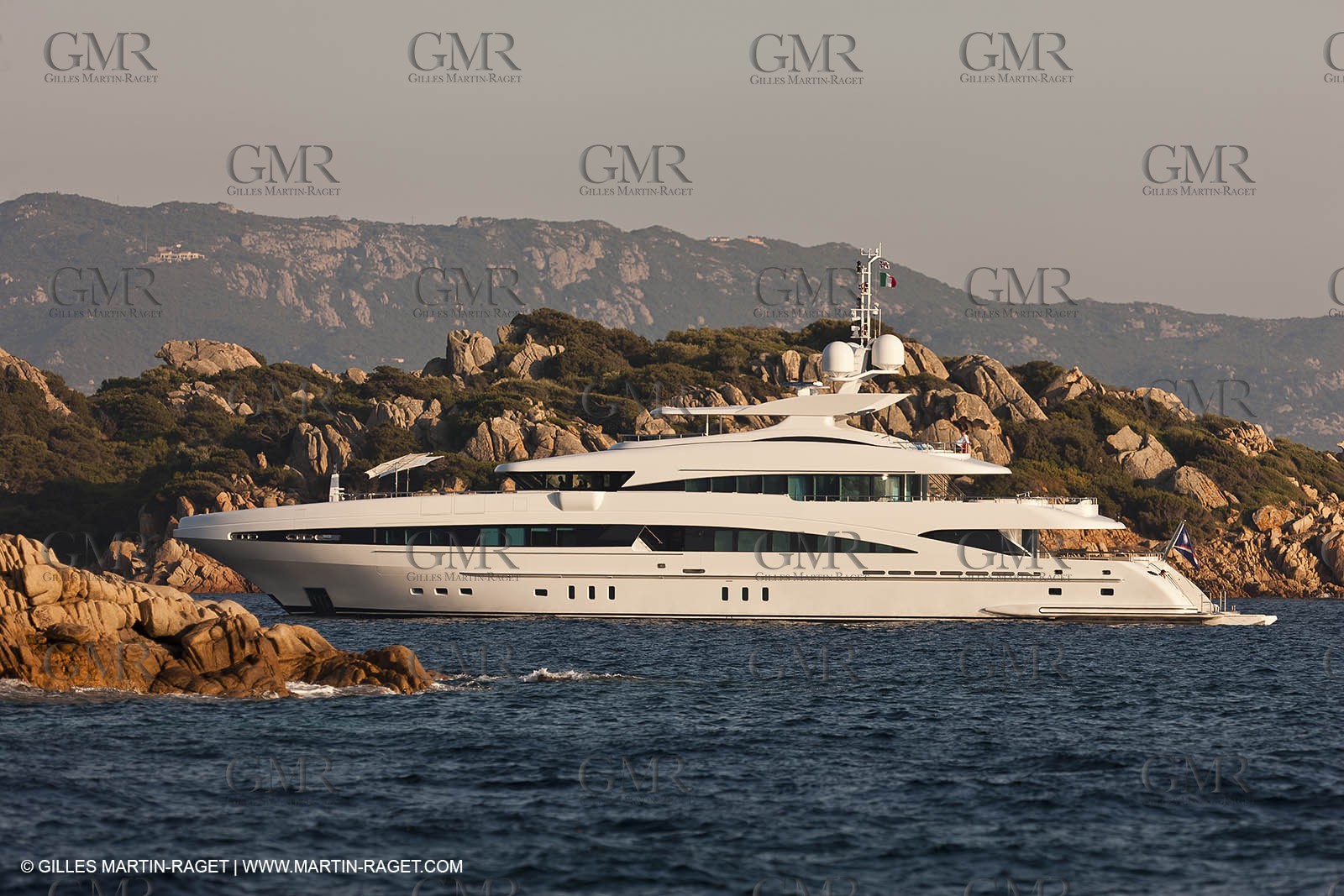 18 08 2011 - La Maddalena (ITA, Sardinia) - Motor yacht Inception