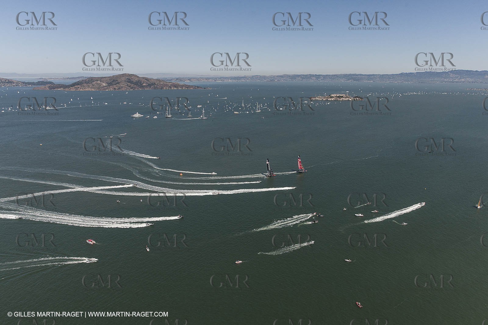 07 09 2013 - San Francisco (USA,CA) - 34th America's Cup - Final Match - Race Day 1