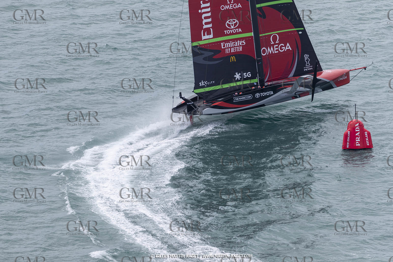 11 12 2020 - Auckland (NZL) - 36th America's Cup - Practice Sessions - Day 3 - Emirates Team New Zealand
