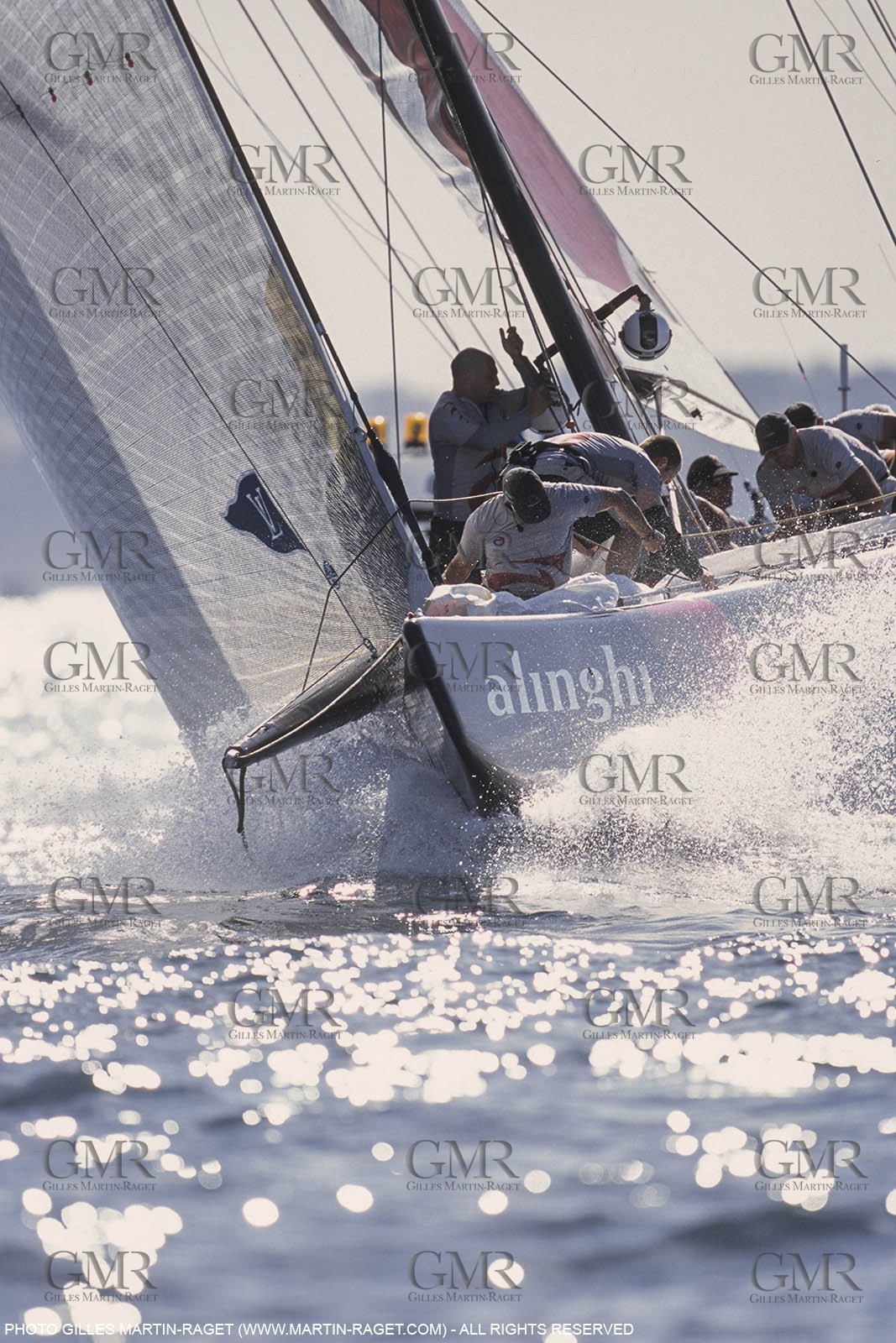 Yacht racing, 31st America's Cup 2003, Auckland (NZL) , Alinghi