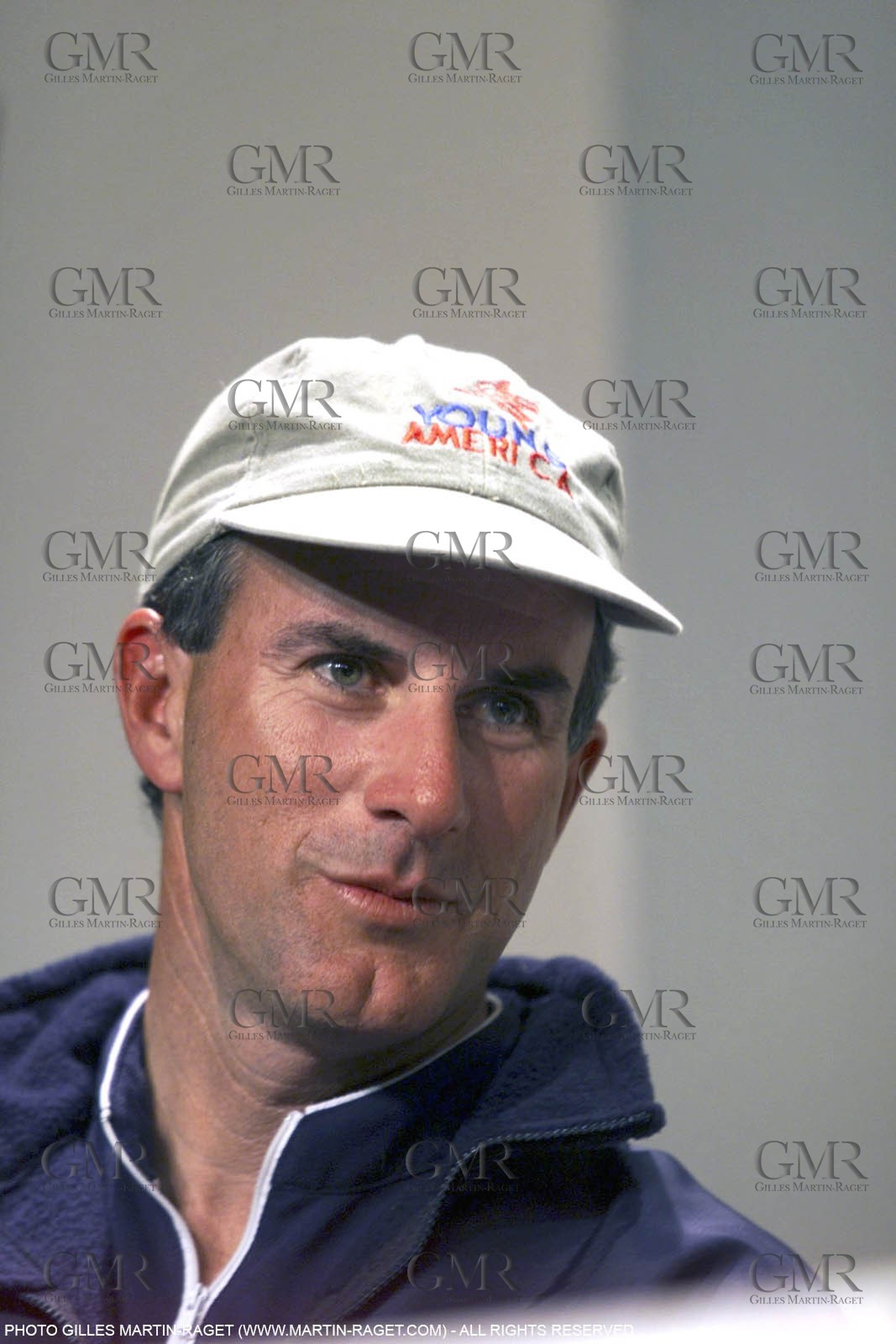 America's Cup - Auckland 2000  - Louis Vuitton Cup - Round Robin 3 - Young America - Ed Baird