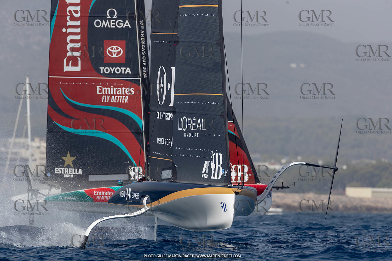 15 09 2023, Vilanova i La Geltru (ESP), 37th America's Cup, Preliminary Regatta N° 1, Race Day 3