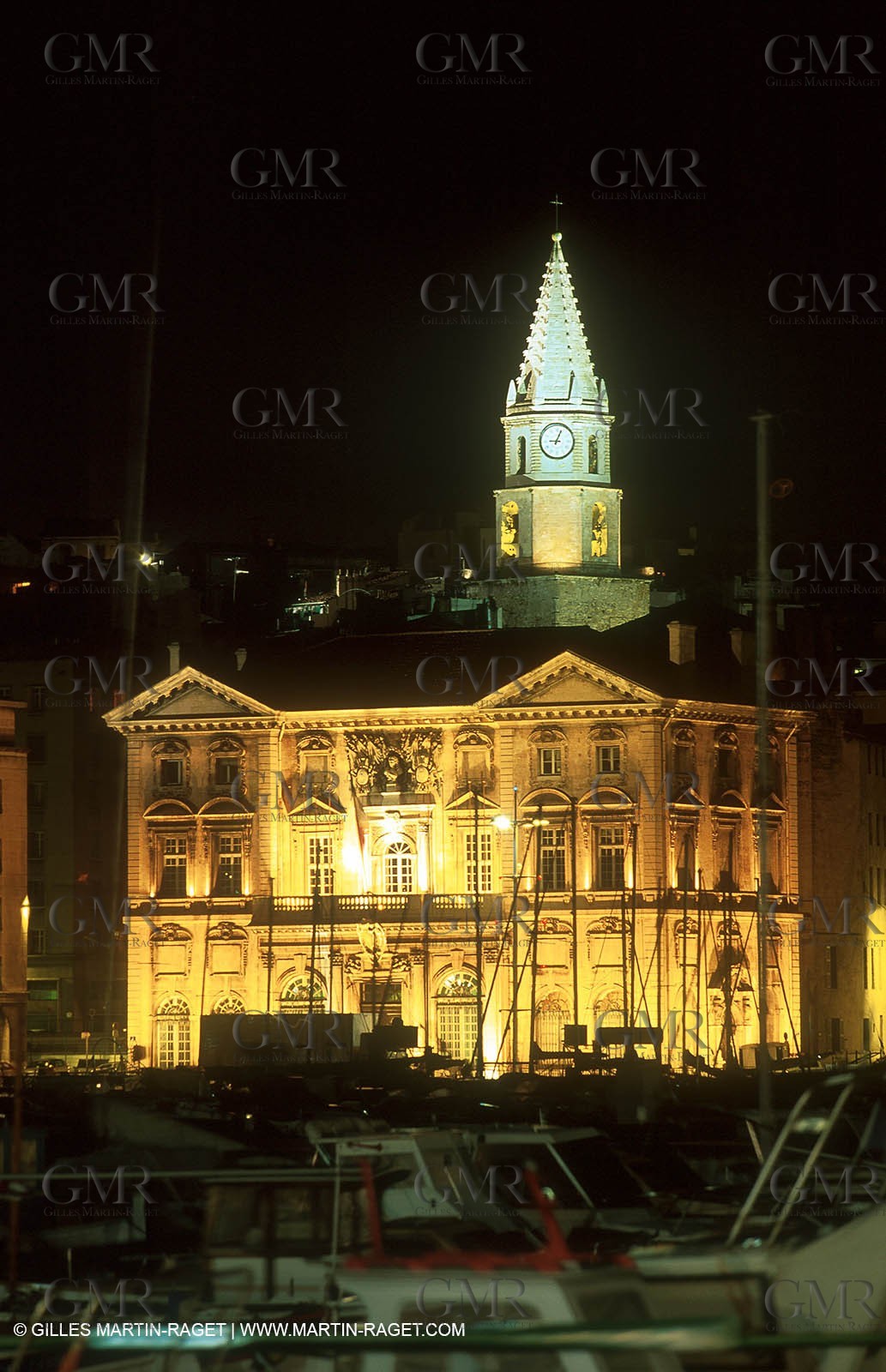 Marseille - Town Hall - Acoules Bell Tower