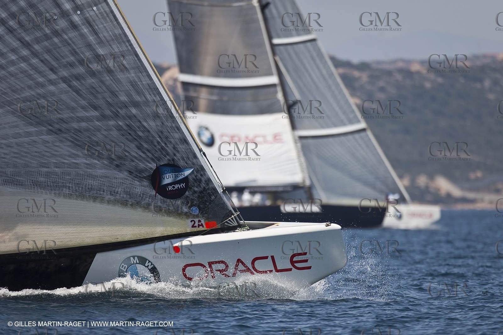 23 05 2010 - La Maddalena (ITA, Sardinia) Louis Vuitton Trophy - BMW ORACLE Racing - Racing Day 2