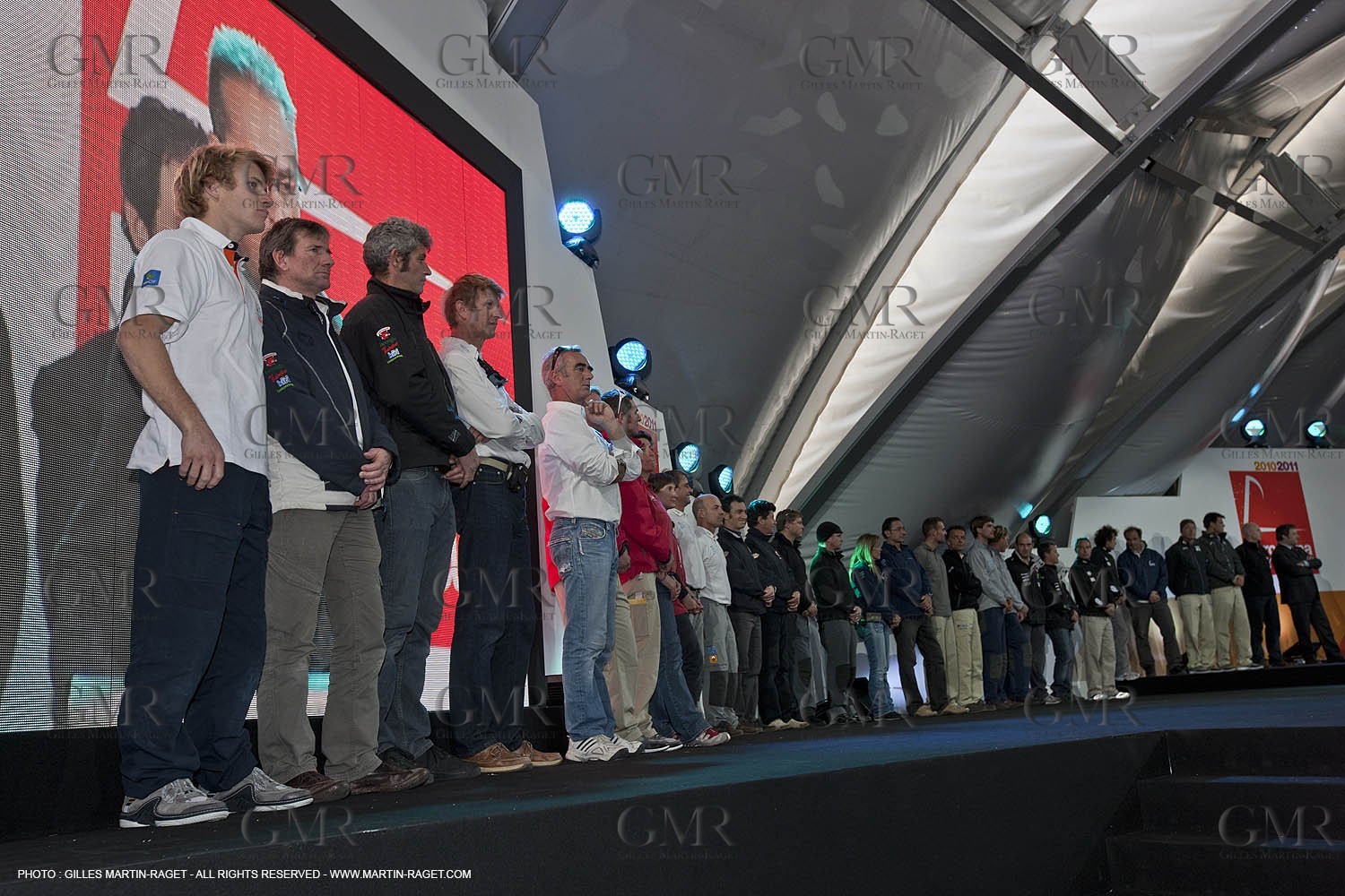 17 12 2010 - Barcelona (ESP) - Barcelona World Race 2010 - Groupe Bel - Preparation